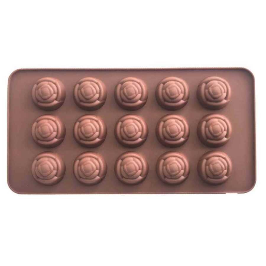 Çikolata Kalıbı - Silikon - Çiçek (CIK-11)