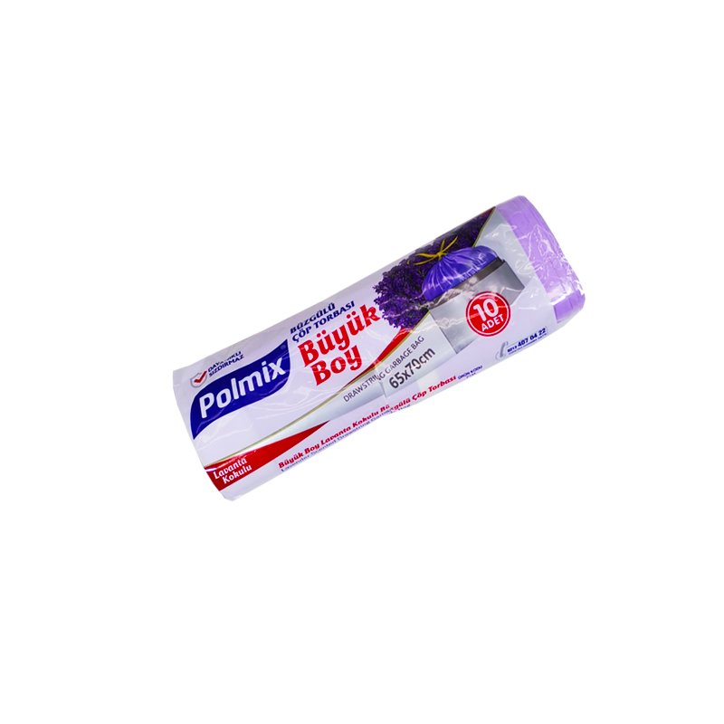 ÇÖP TORBASI BUZGULU BUYUK LAVANTA 10 LU 65*70 120 GR