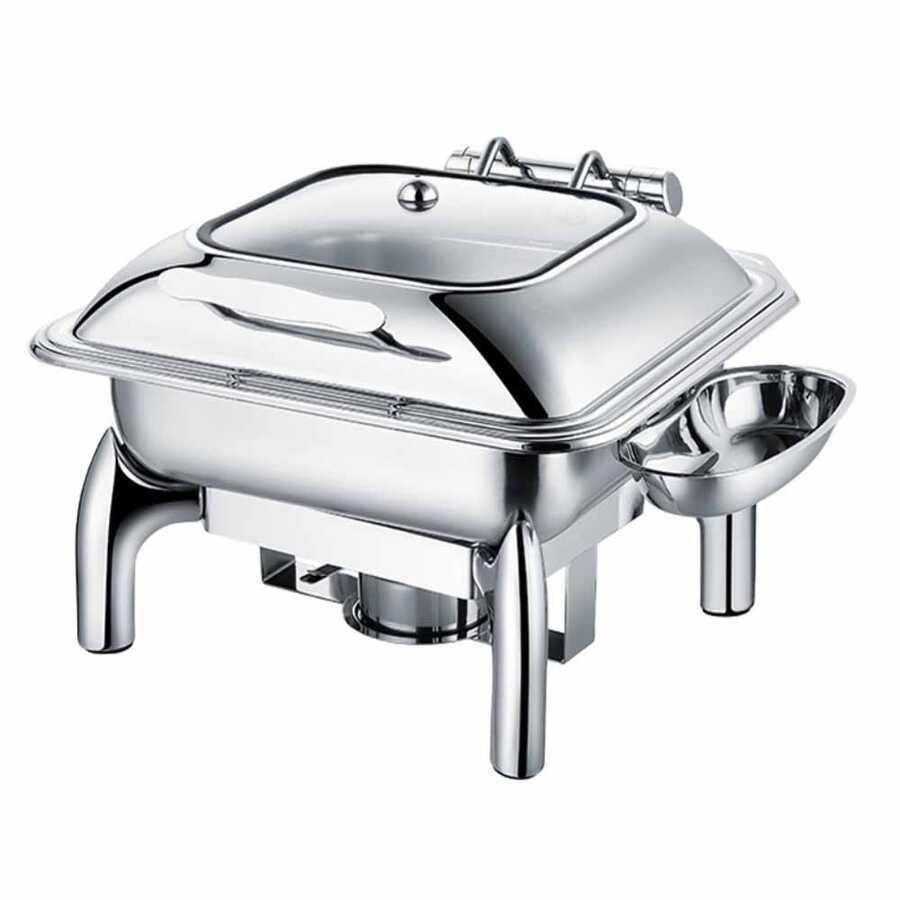 Chafing Dish Hidrolik Kapak 6 L 2/3