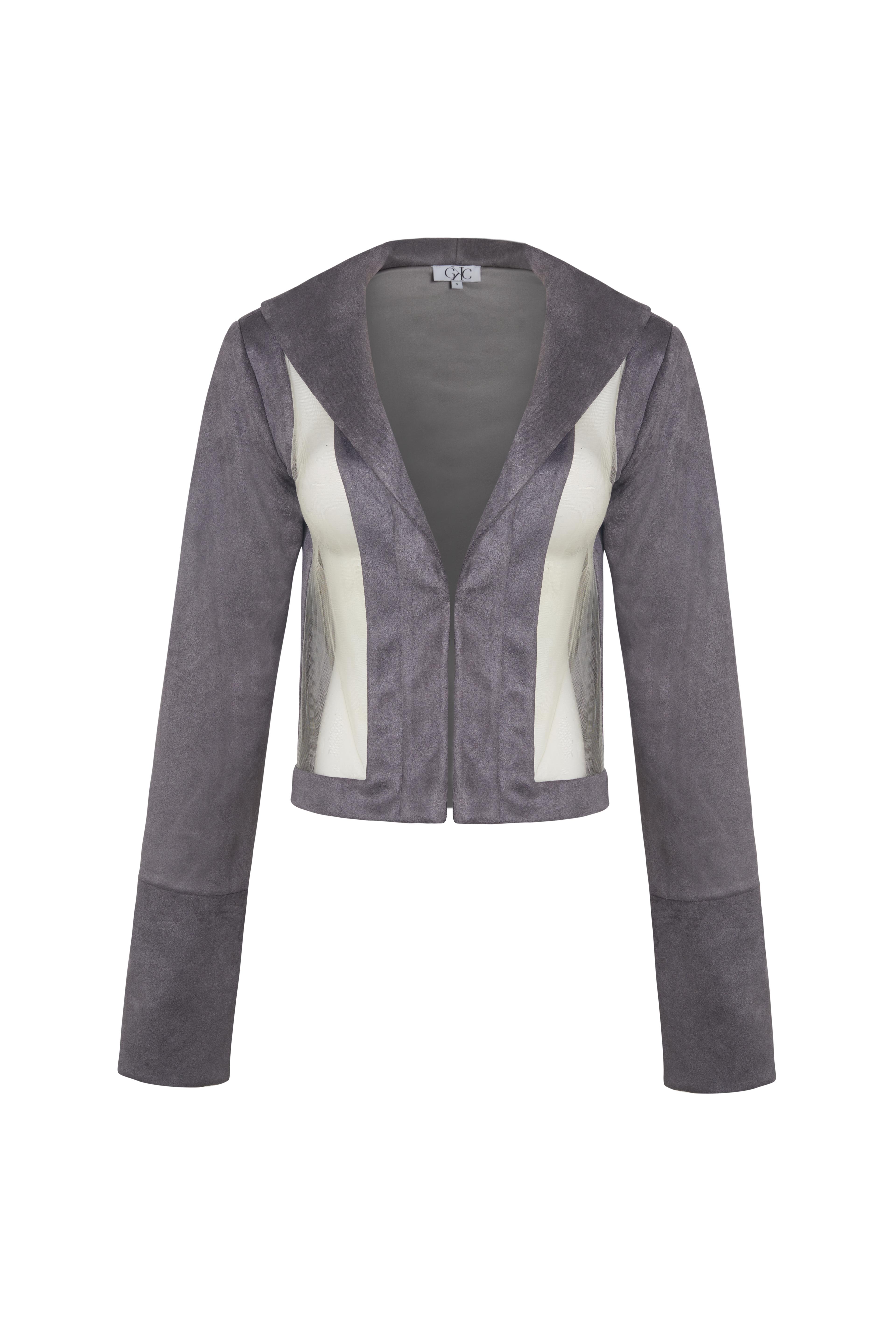 Gilet Gia Gris Fumé