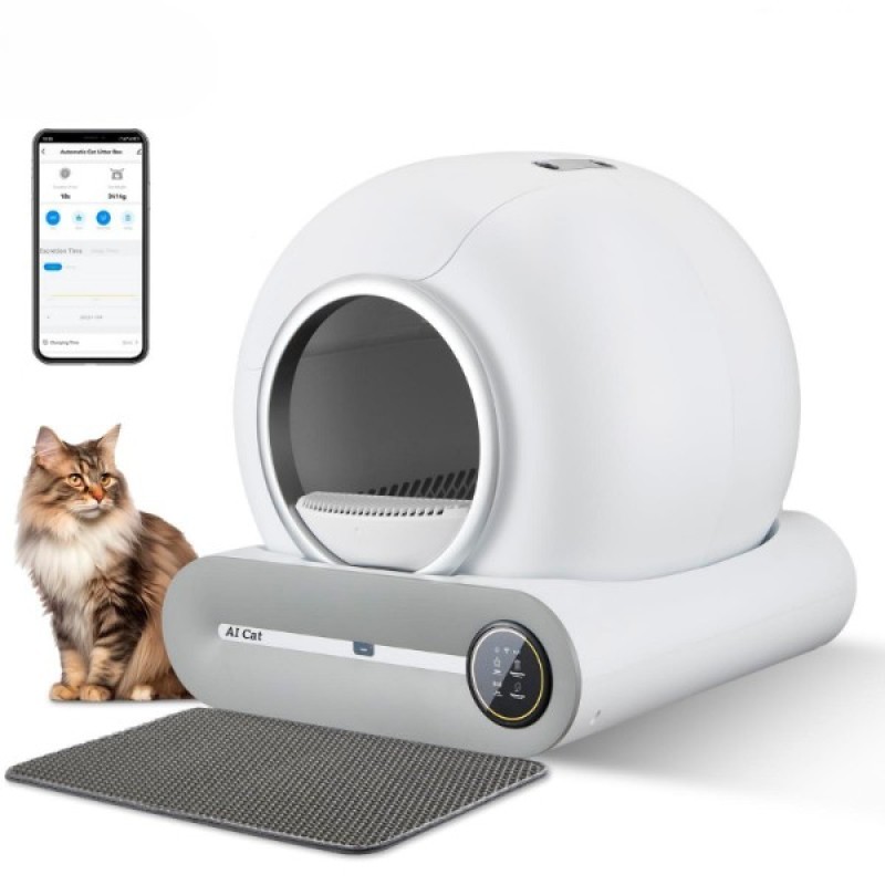Akıllı Otomatik Kedi Tuvaleti image