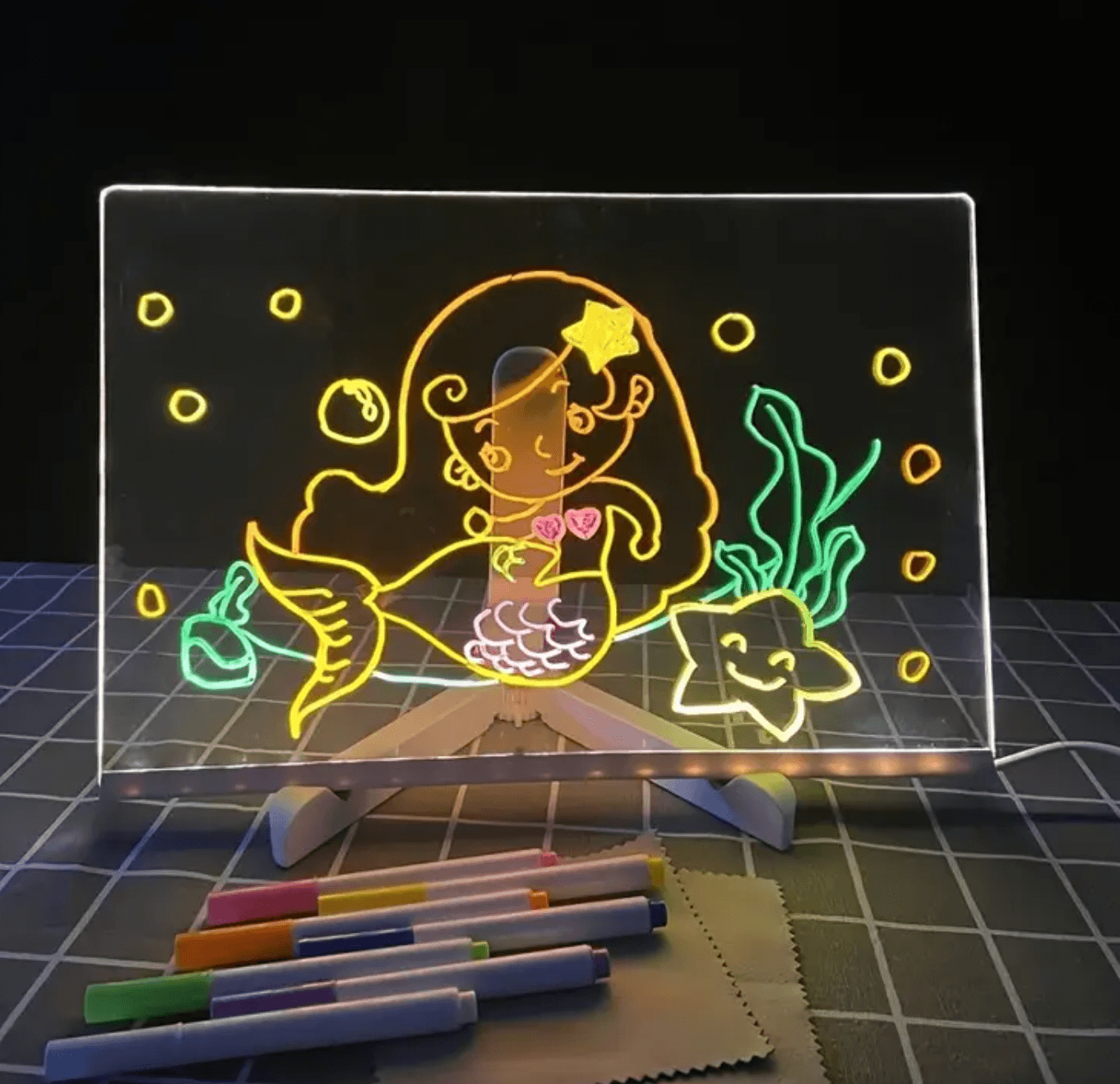  LED Işıklı Çizim Panosu 🌟  image