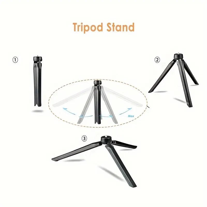 26 cm LED Halka Işık Seti Tripod ve Telefon Tutucu ile, 3 Işık Modu, Ayarlanabilir, Makyaj ve Yayın Işığı