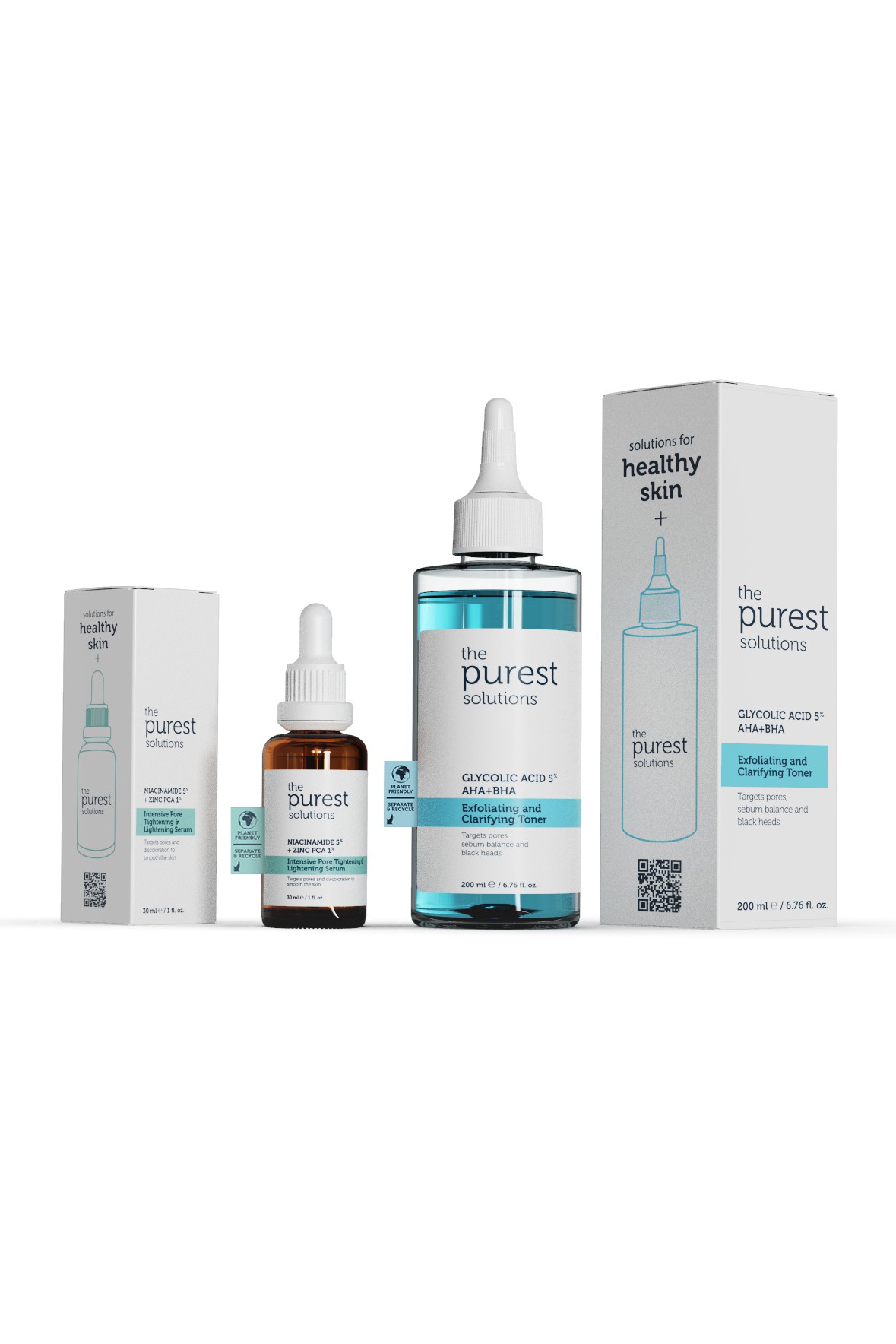 Anti-Acne Sebum Balancing and Pore Tightening Skin Care Set TPS108