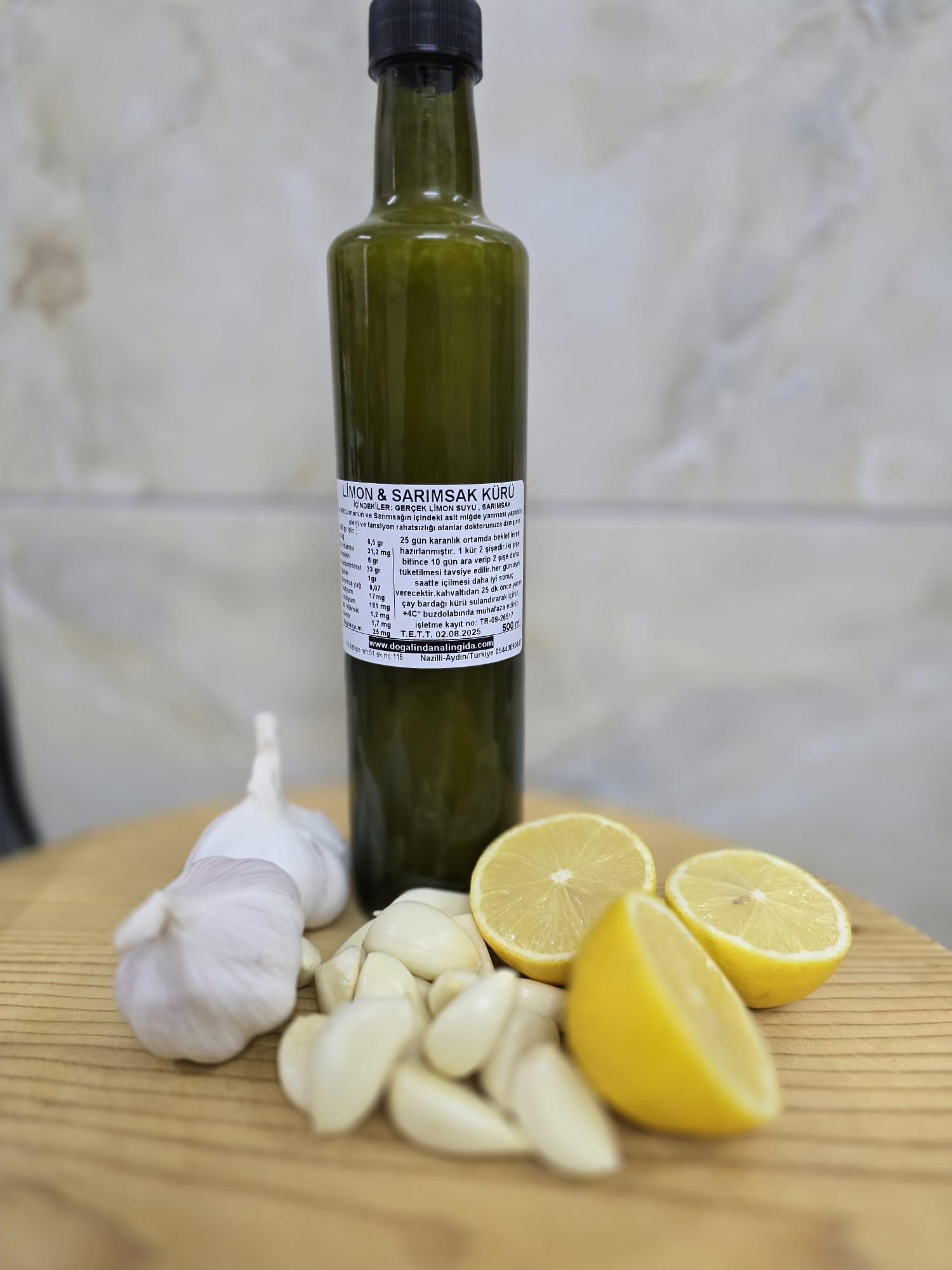 LİMON SARIMSAK KÜRÜ 