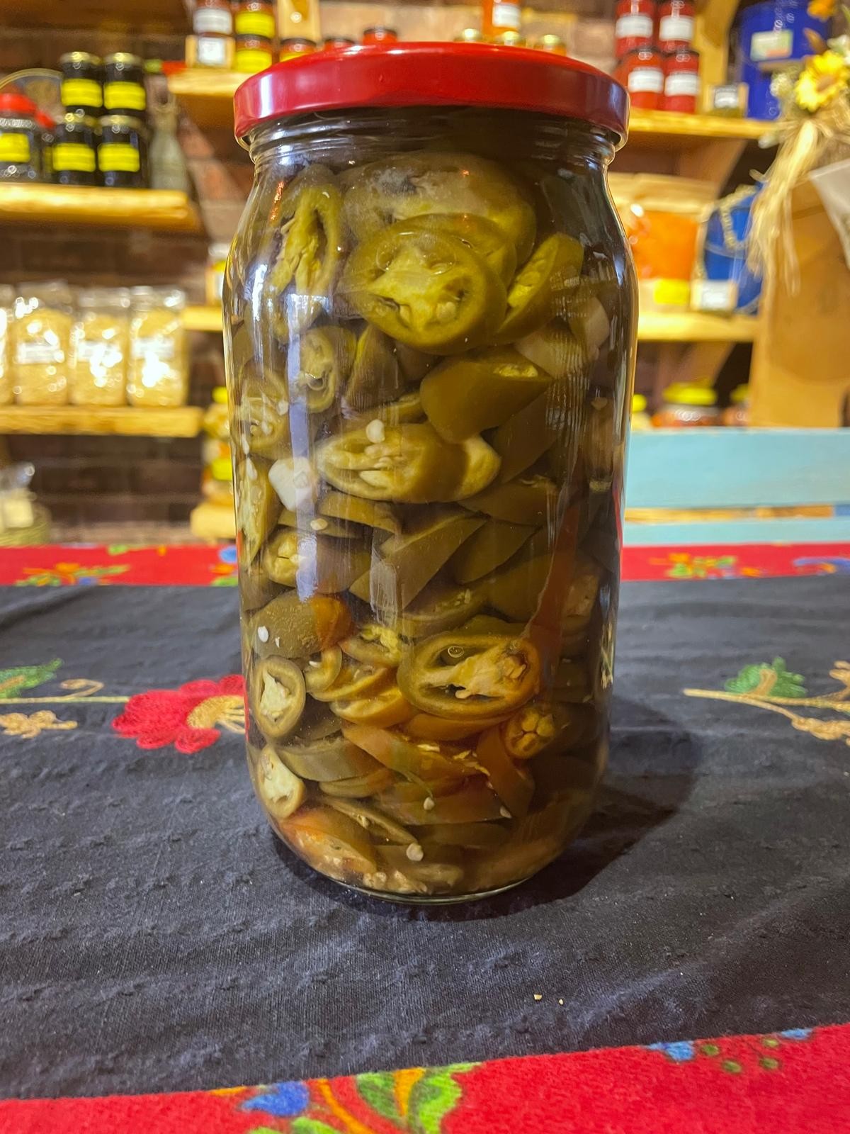 JALAPENO BİBER TURŞUSU - 1 KG