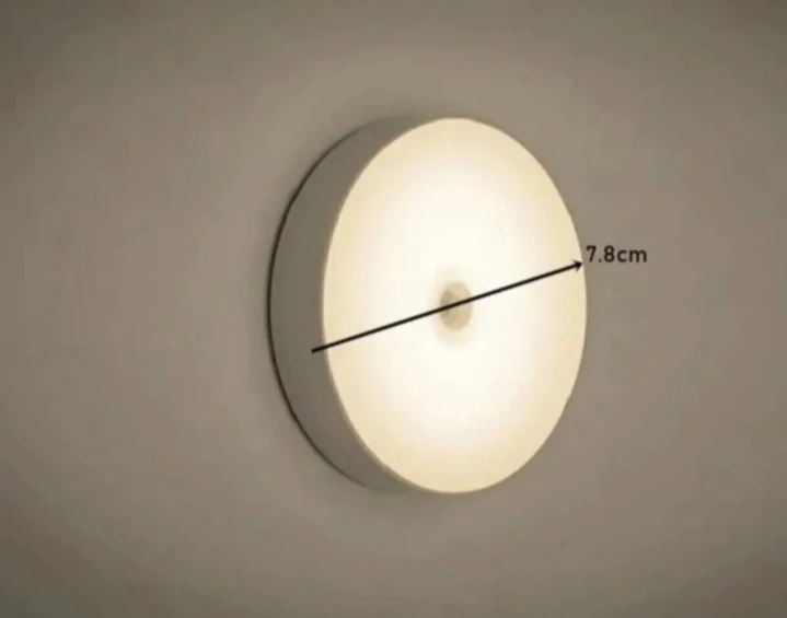 mini sensörlü, şarzlı ledli Dolap içi kabinet armatür 