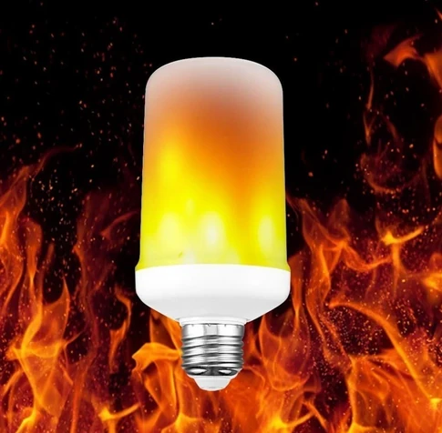 Cata Led Ampul 5W Alevli Amber Renk