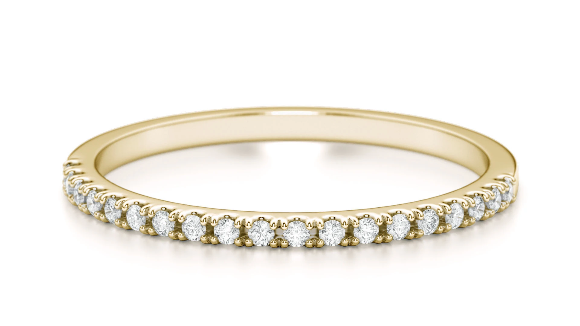 İkonik Yarım Tur Pırlanta Yüzük