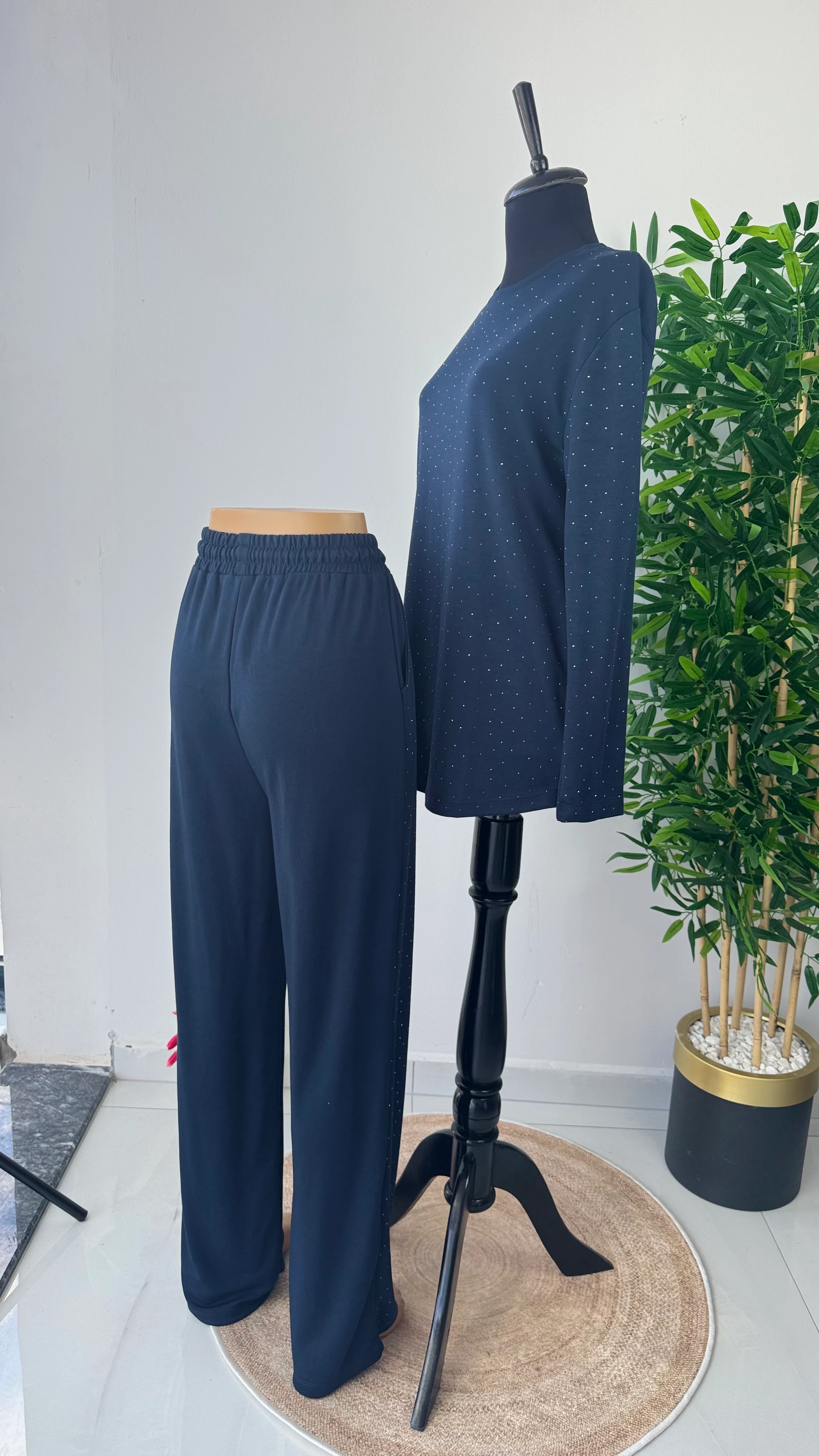 Modal Kumaş Uzun Kollu Takım