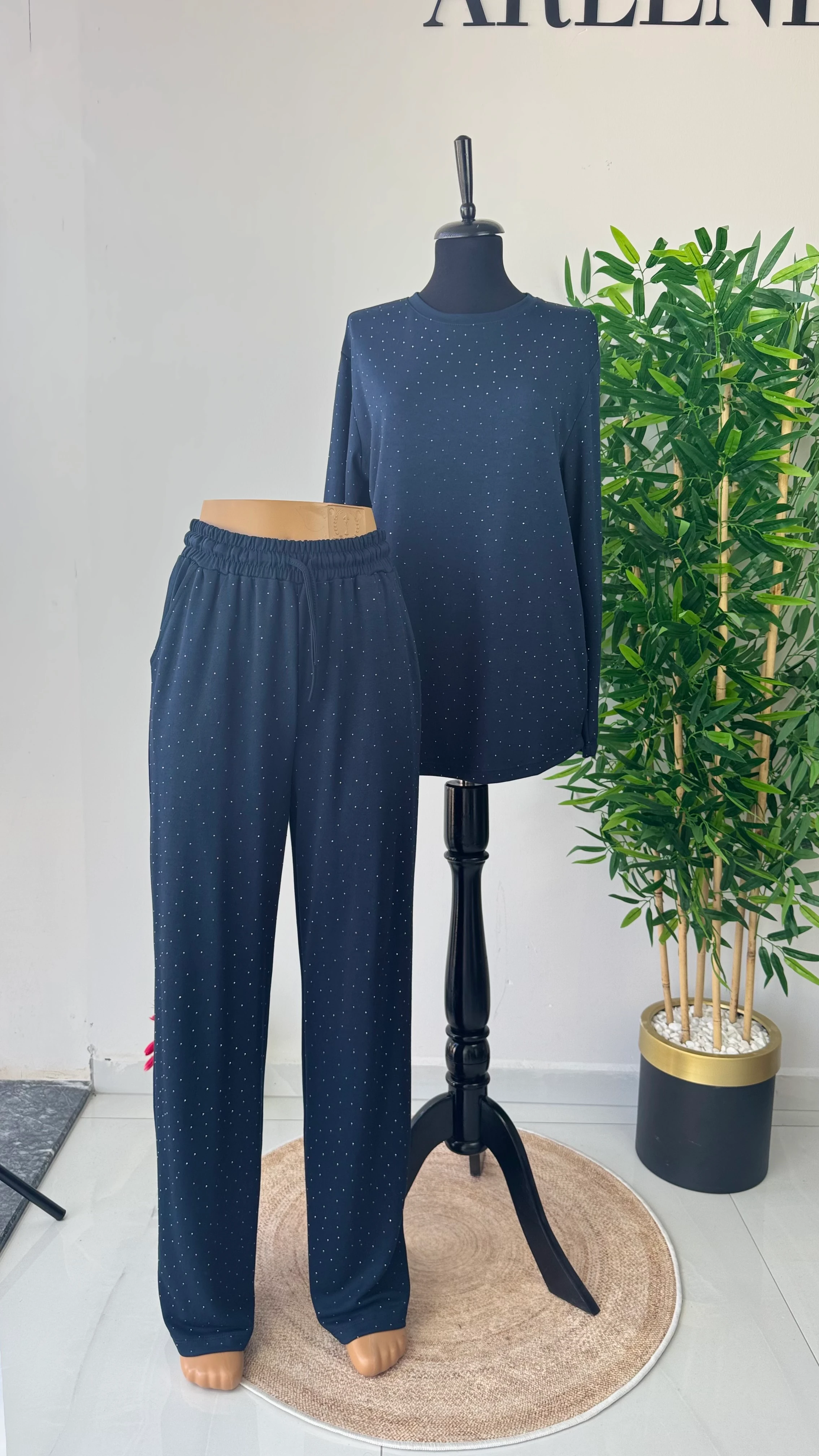 Modal Kumaş Uzun Kollu Takım