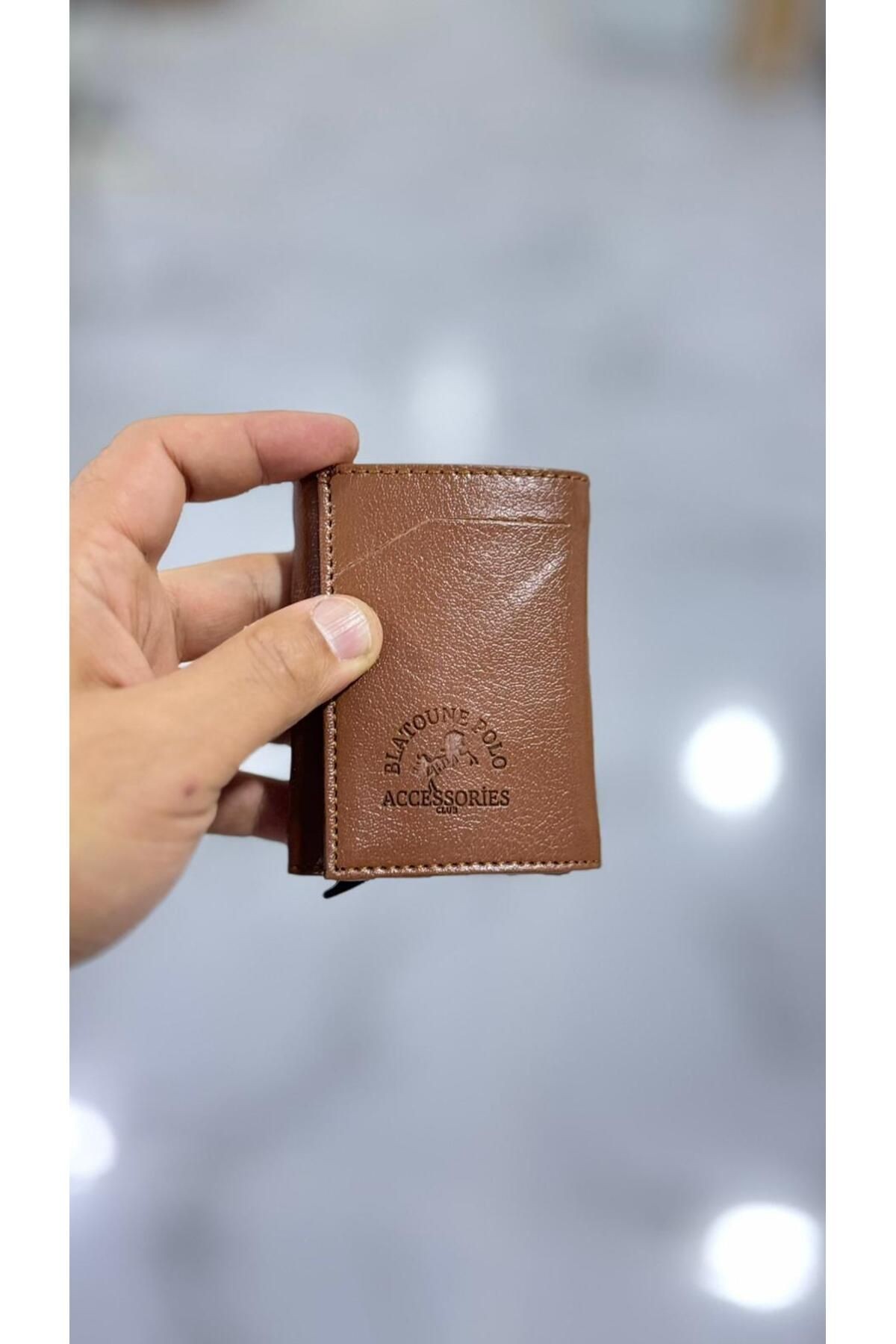 El Yapımı Kahverengi Deri Omuz Çantası Ve Rfıd Mekanizmalı Cüzdan Seti Çapraz Çanta Unisex Tasarım