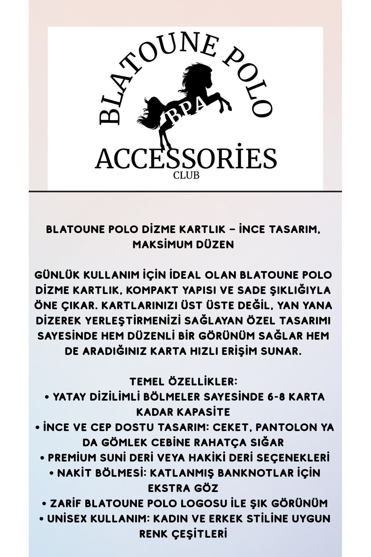 Unisex Suni Deri İnce Model Kağıt Para Bölmeli Kredi Kartı Ve Kartvizitlik Kartlık