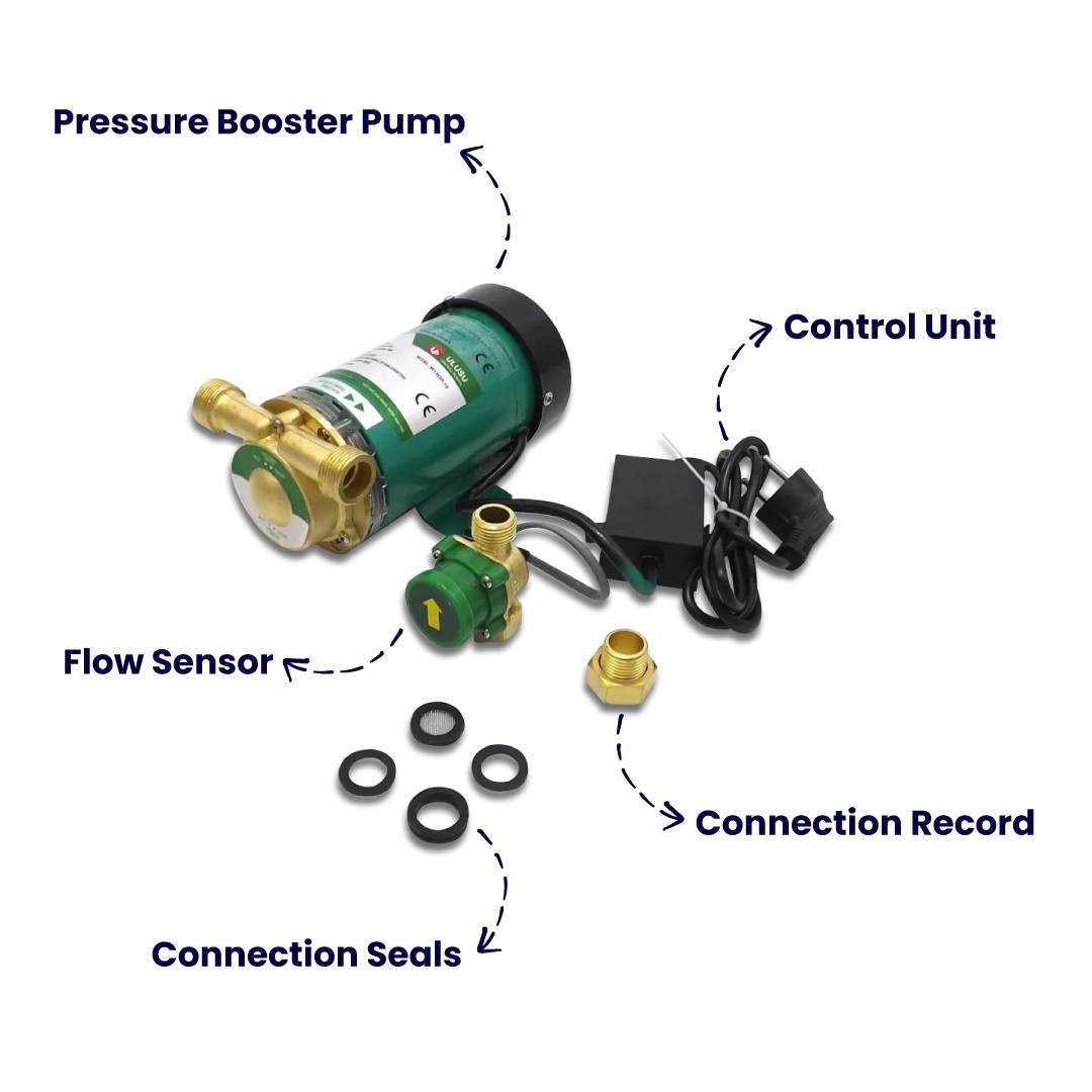 W15-GR15 Solar Energy Pressure Booster Pump, Hot Water Hydrophore, Pumpmat