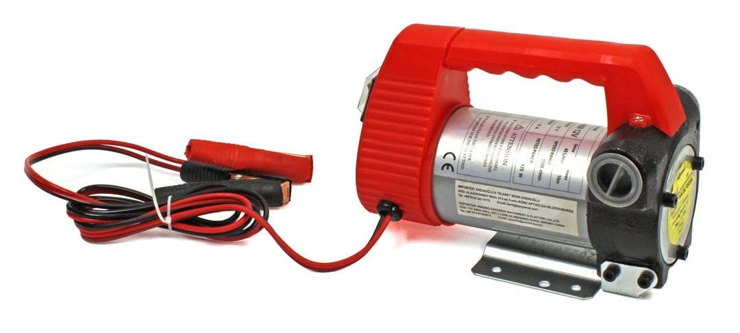 24 Volt Diesel and Oil Transfer Pump, 40 L/min High-Performance Fuel Pump 