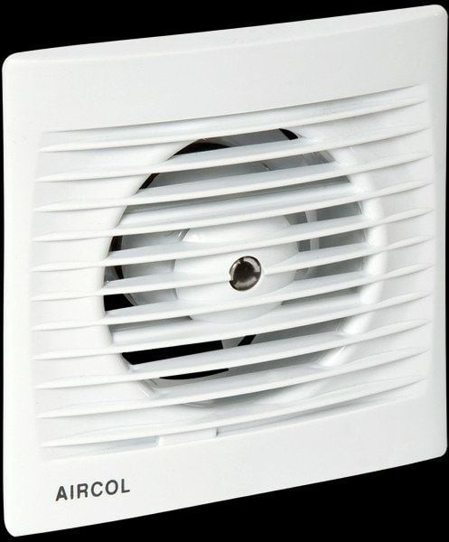 Aircool 100 Silent, Decorative, Plastic Bathroom Fan / Aspirator 100 m³/h - Aircool 100