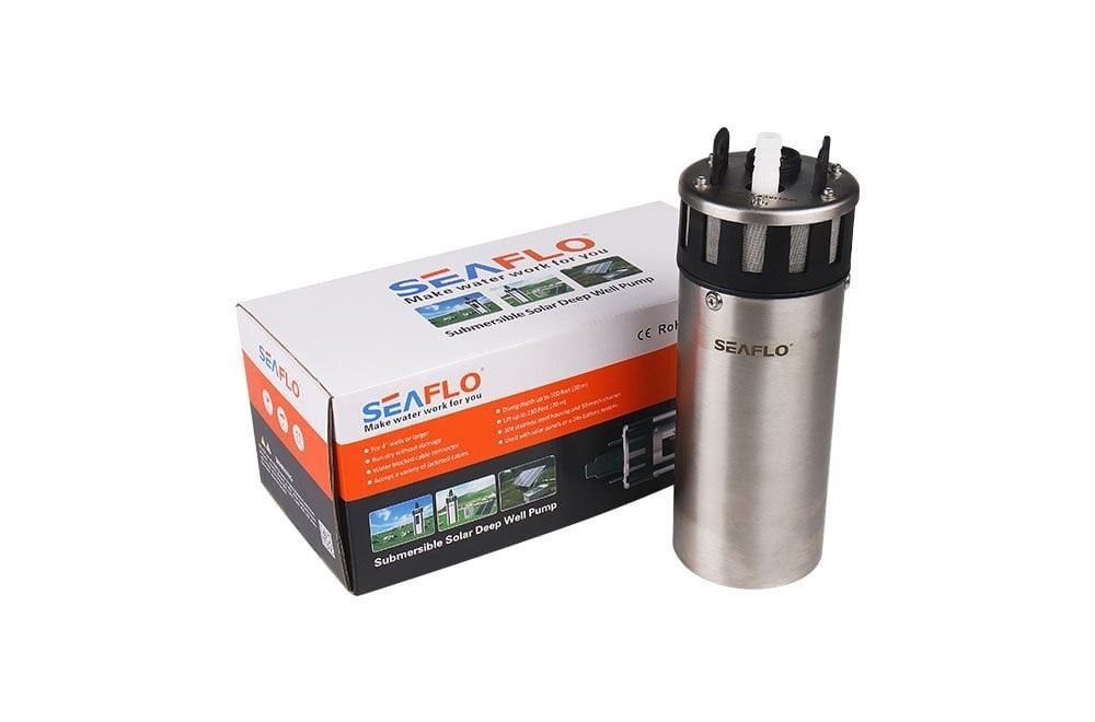 Seaflo SR09705 Solar Dc Submersible Pump 30 mss 6 lt/min 4A SFBP2-G103-01