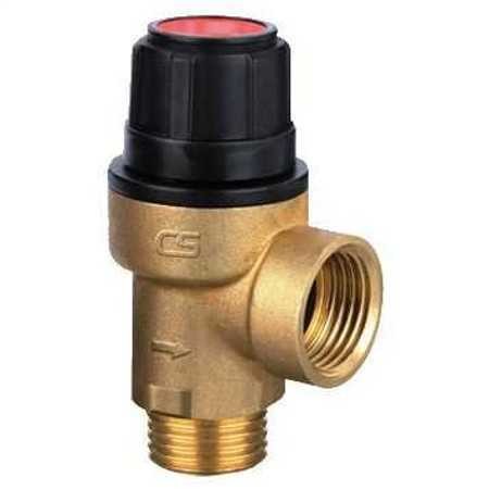 3 Bar Fixed Pressure Safety Valve 1/2''