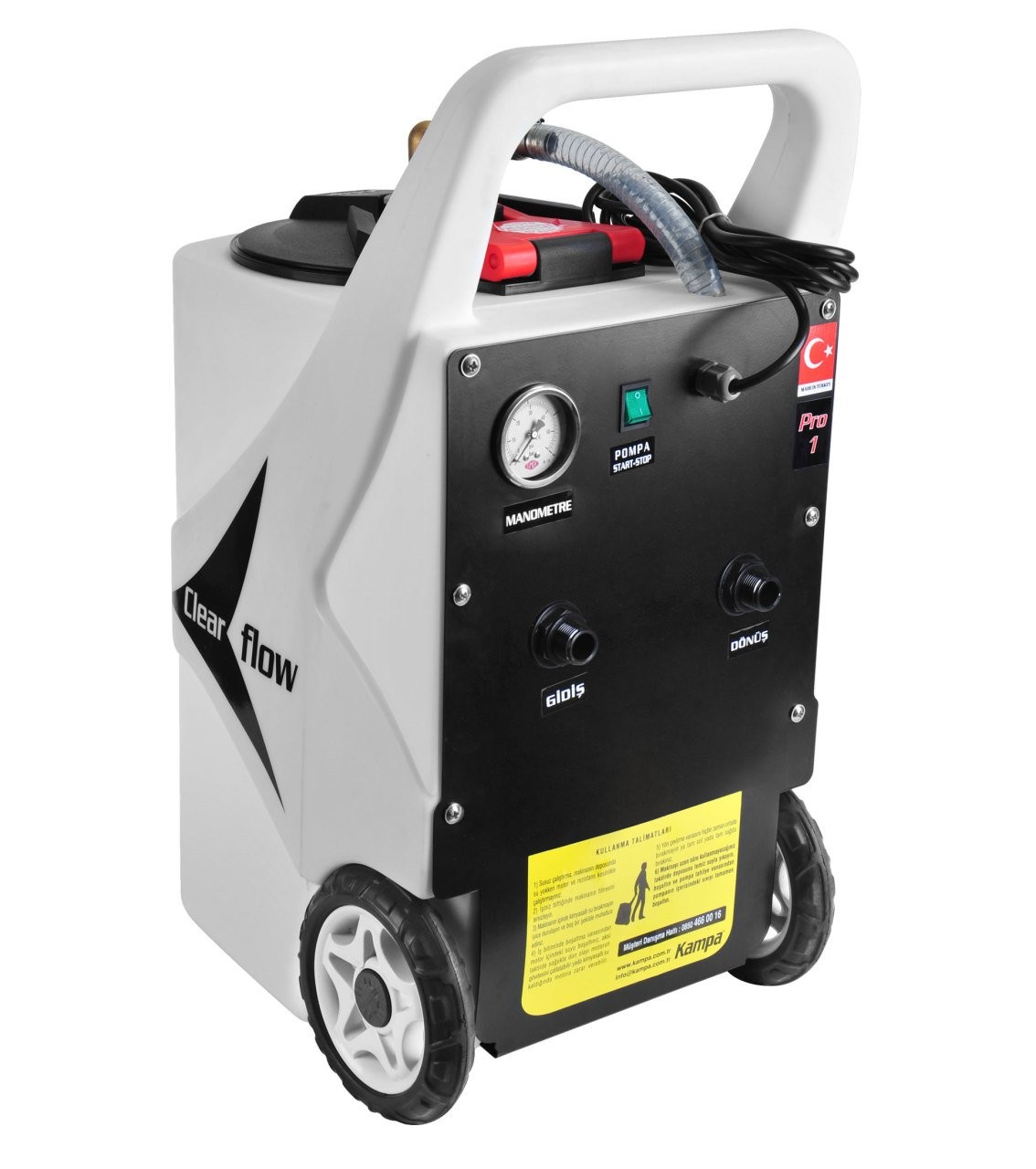 Kampa Radiator Cleaning Machine Pro-1 + 30 kg. Chemical Liquid