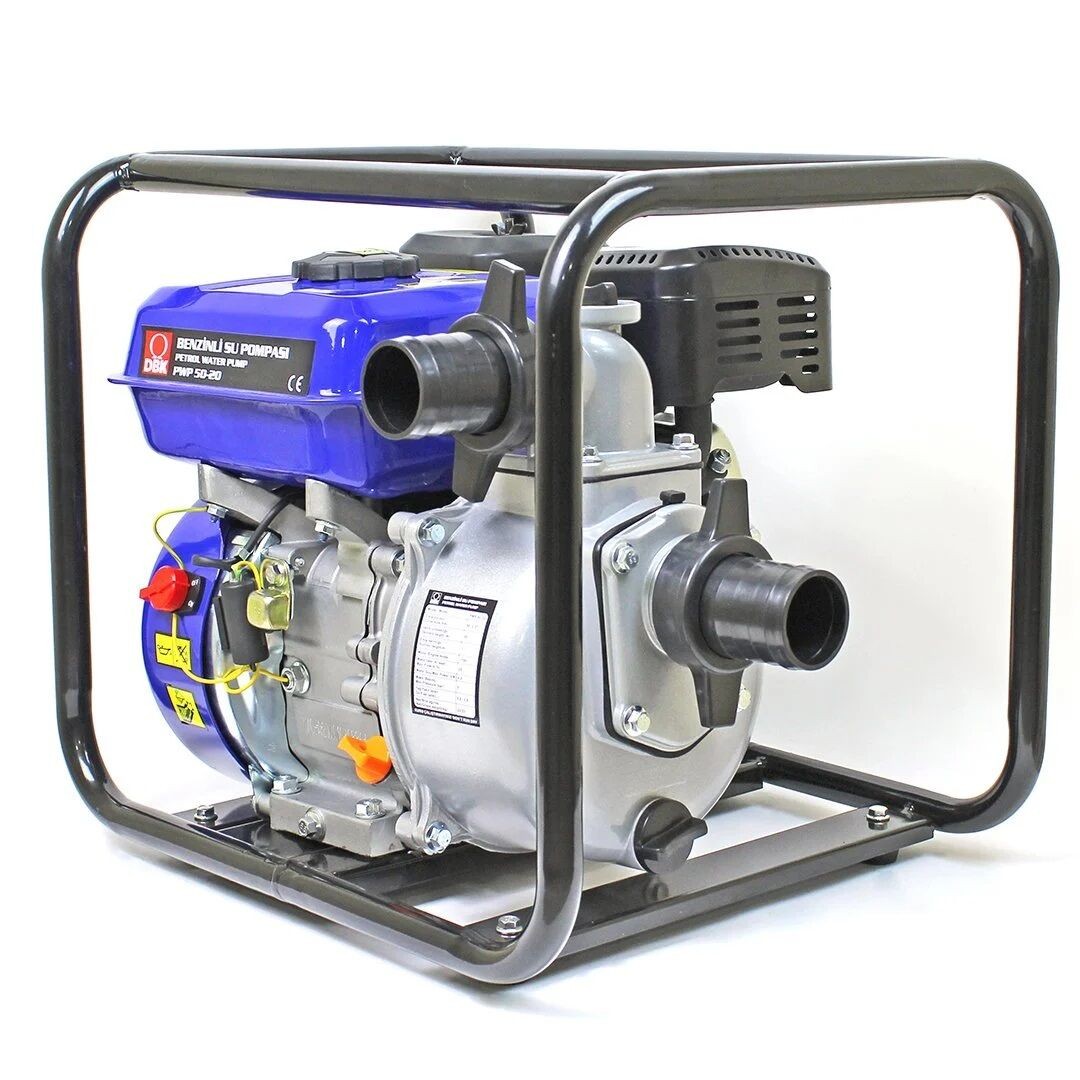 AMMP50KB-2 4-Stroke Gasoline Water Pump - 2'' Outlet, 7 Hp, 25 m³/h Flow Rate - Heavy-Duty Pump for Agriculture and Construction