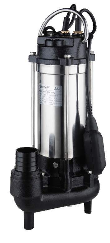 Winpo WNP 9-18T GR Floater Breaker Septic Drainage Submersible Pump