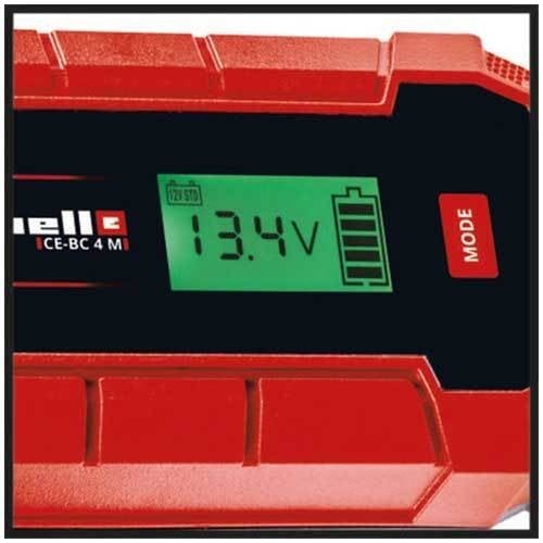 Einhell CE-BC 4M Smart Digital Battery Charger 3-120 Ah 12 Volt 4 Ampere