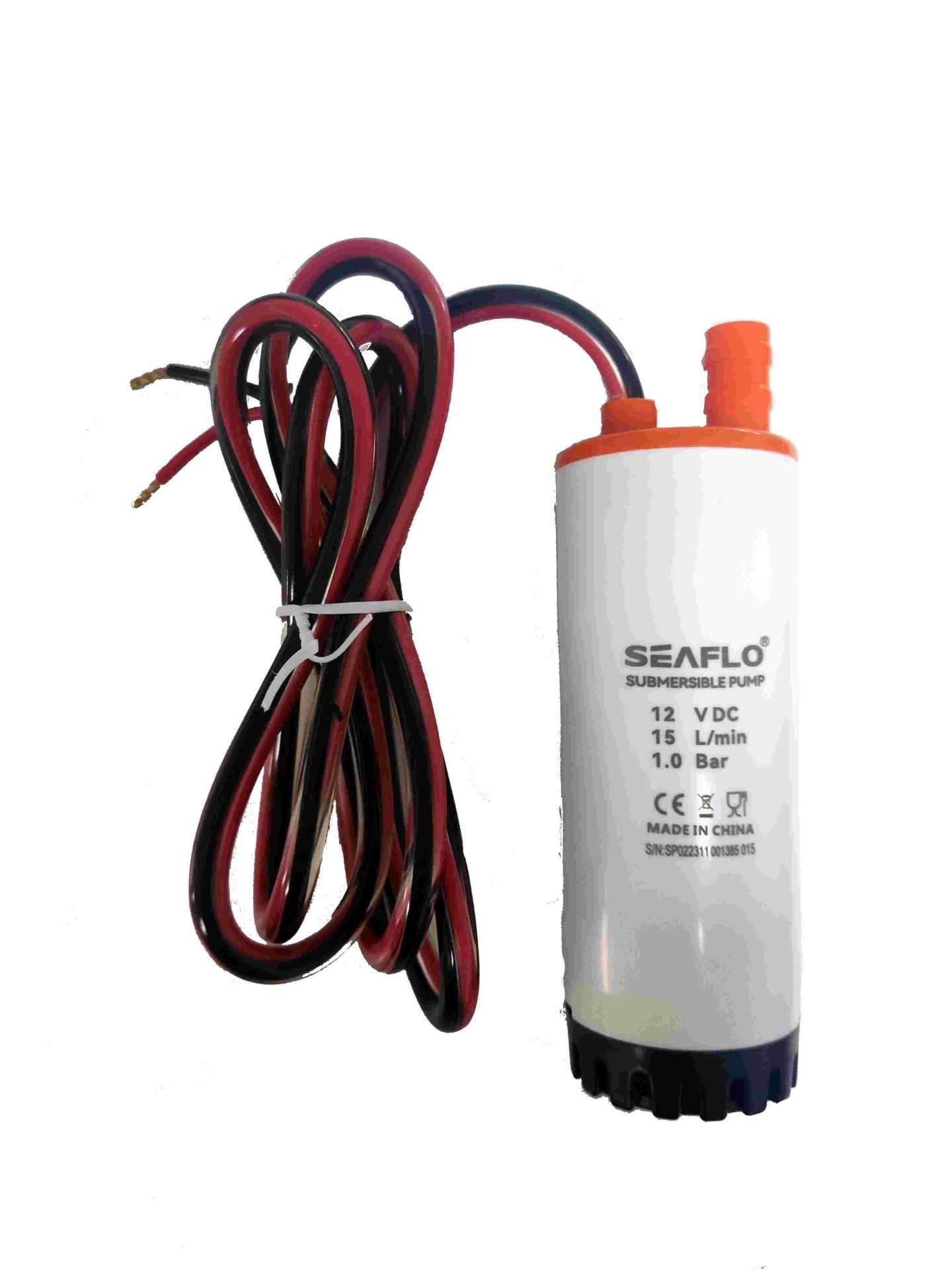 Seaflo SR09530 Bilge Submersible Pump 12 Volt 15 lt/min SFSP1-L015-02