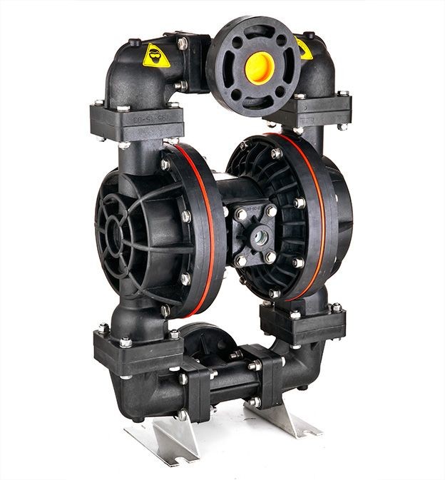 Huge Pump-Günalsan HP15 Plastic Polypropylene Body Diaphragm Air Pump 400 Liters/Minute 7 Bar 1½''