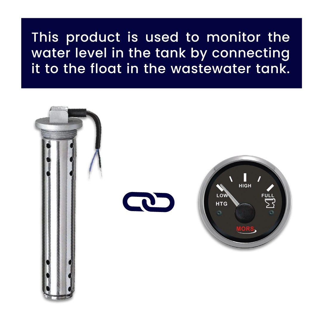 Mors Waste Water Tank Level Indicator 12-24 V Ohm 240-33