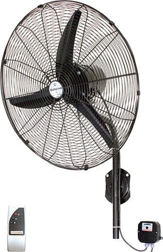 Dundar SV 65 Remote Control Industrial Wall Type Fan 26''