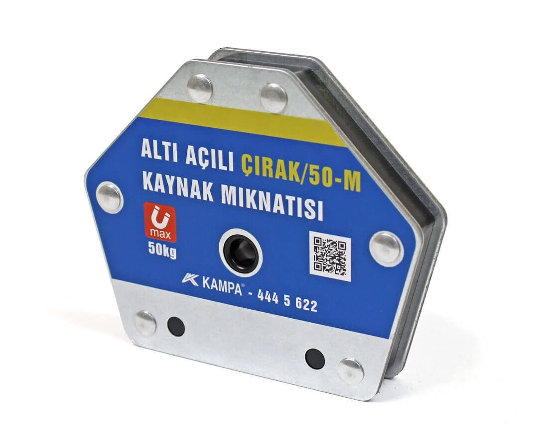 Cirak/50M Magnetic Welding Square - 2 Pieces, 6 Angles, 50 kg Welding Holder Magnet