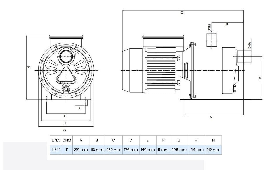 Wilo Jet SPS 5-56 Self Priming Jet Pump with Stainless Casing