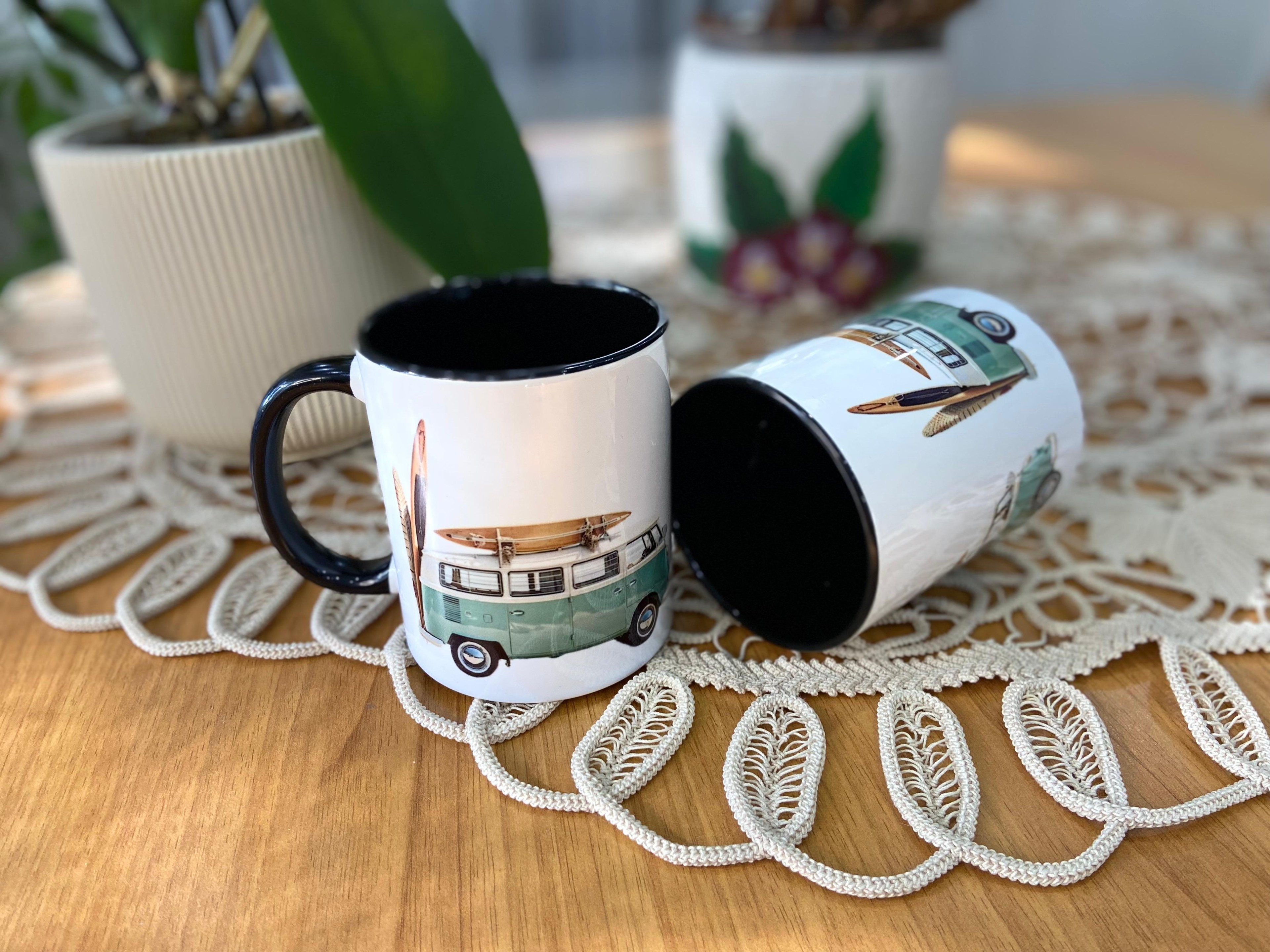 Kahve Kupası Karavan Baskılı image