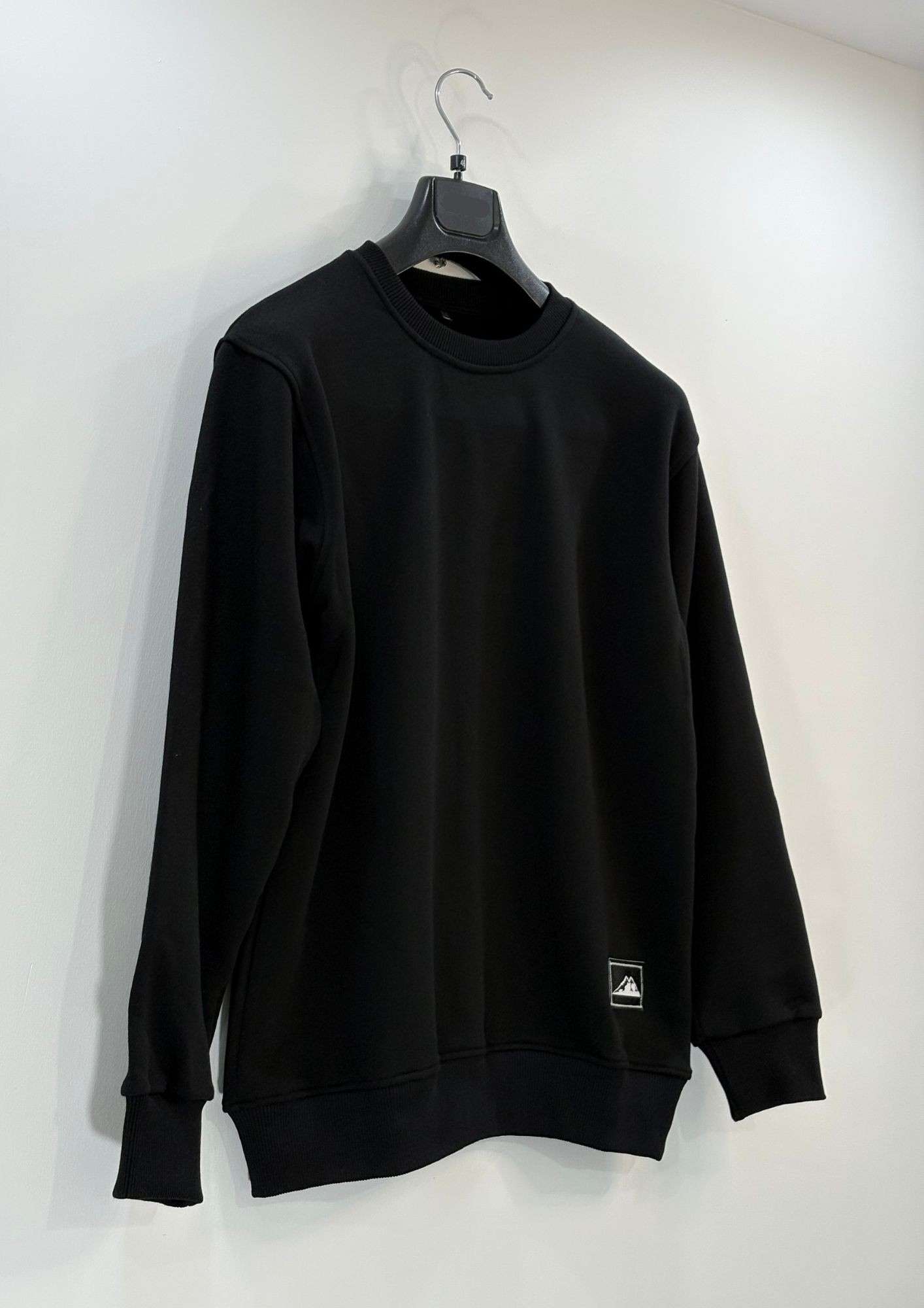 Regular Fit Siyah Sweatshirt