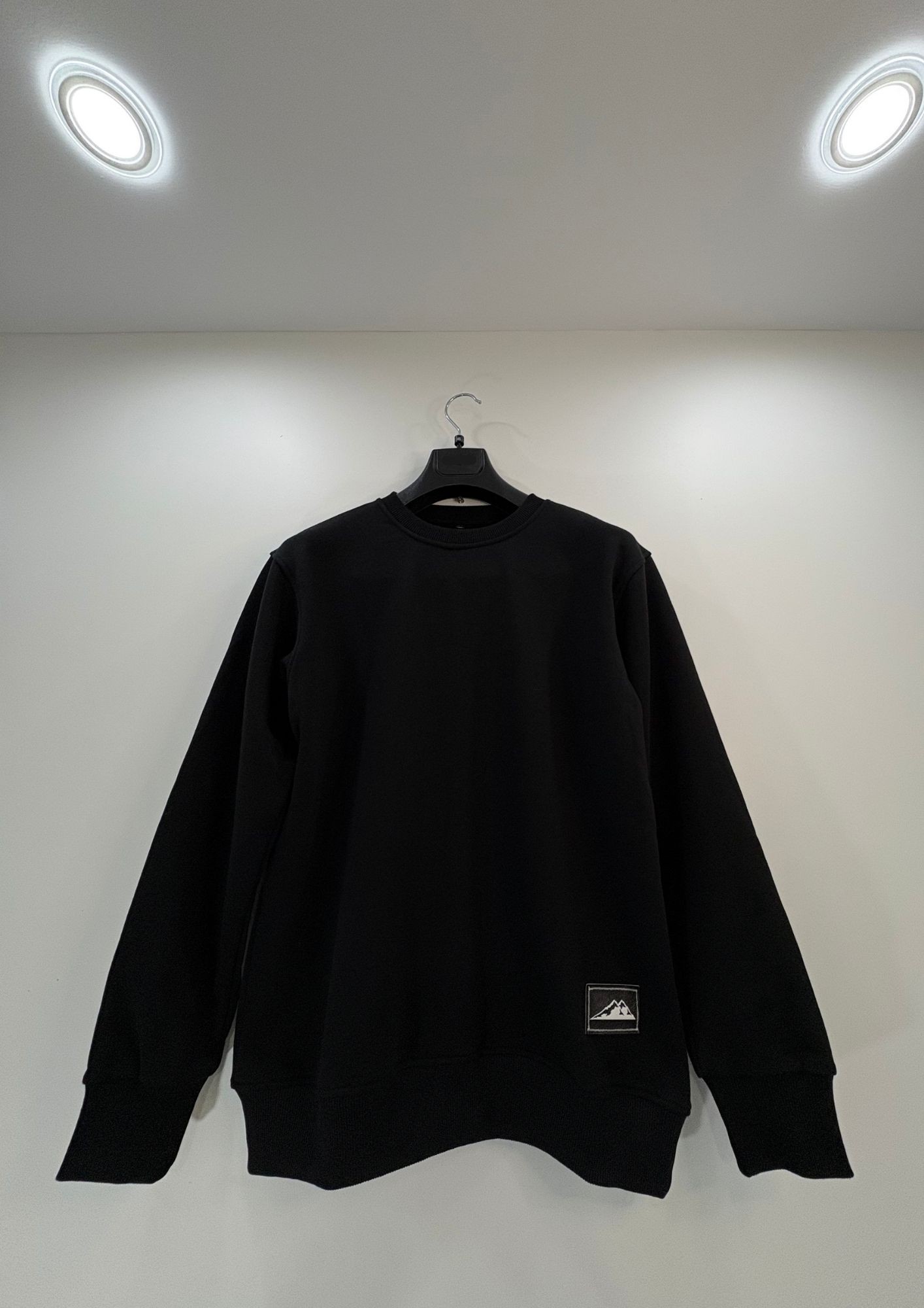 Regular Fit Siyah Sweatshirt