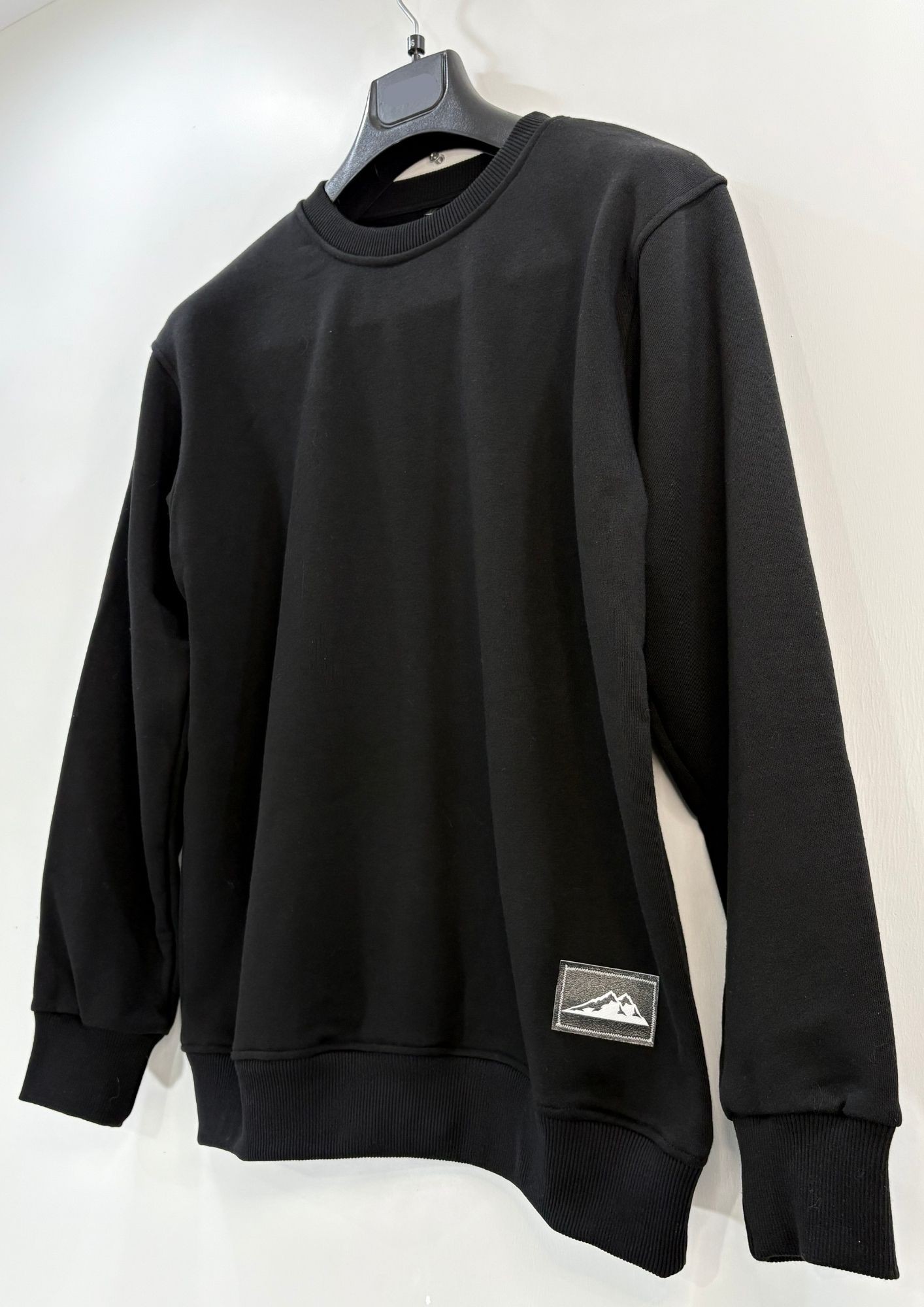 Regular Fit Siyah Sweatshirt