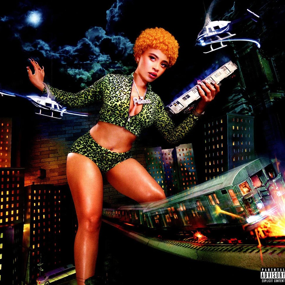 Ice Spice Y2K Alternate Cover Artwork & Green Vinyl Edition