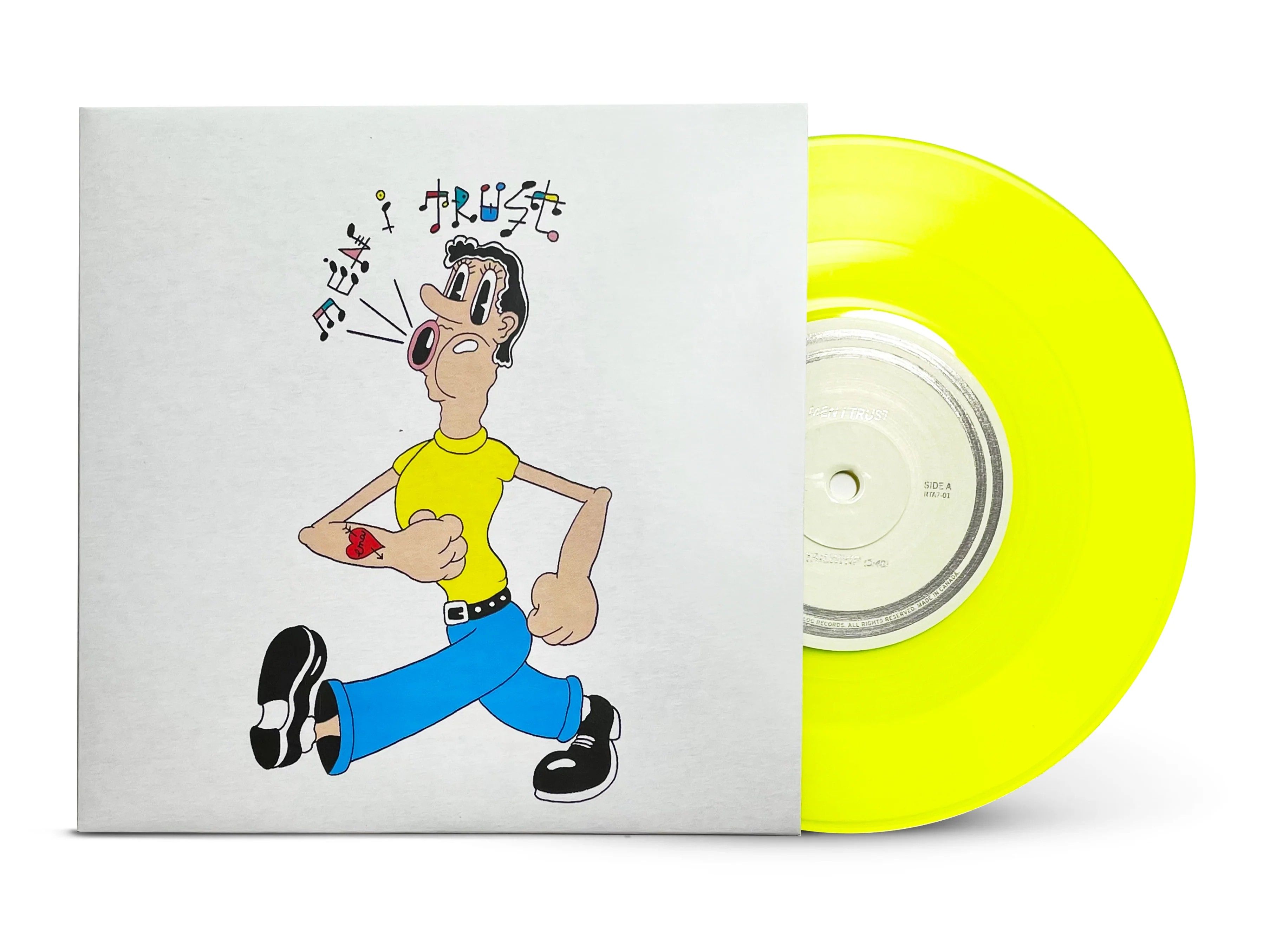 Men I Trust - Tailwhip 7" (Yellow)