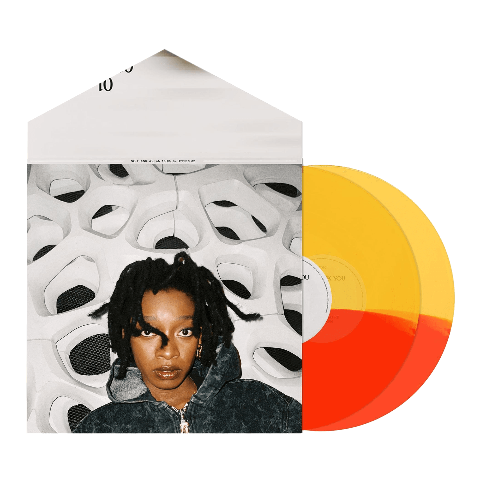 Little Simz - NO THANK YOU (Yellow & Orange Split Colored Vinyl Edition)