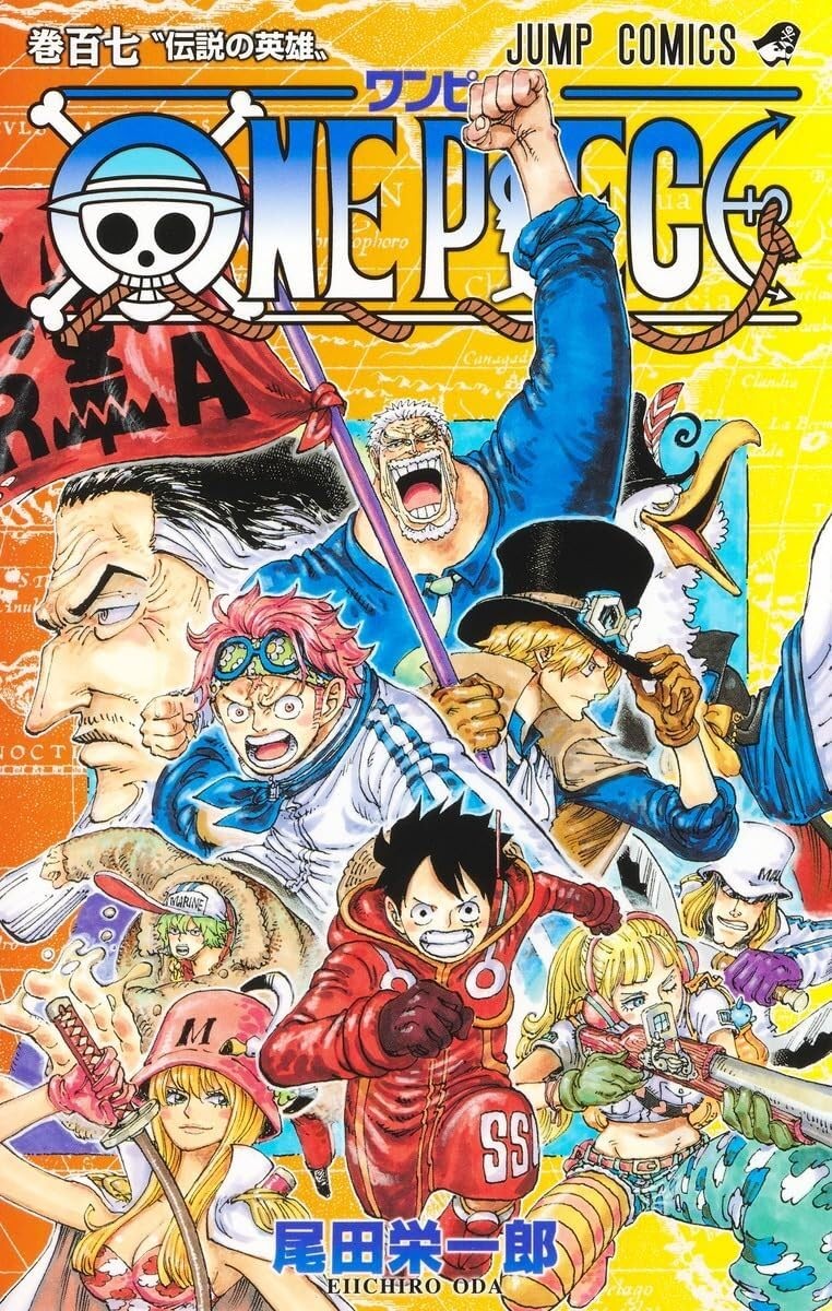 ONE PIECE 107 Japonca Edisyon 