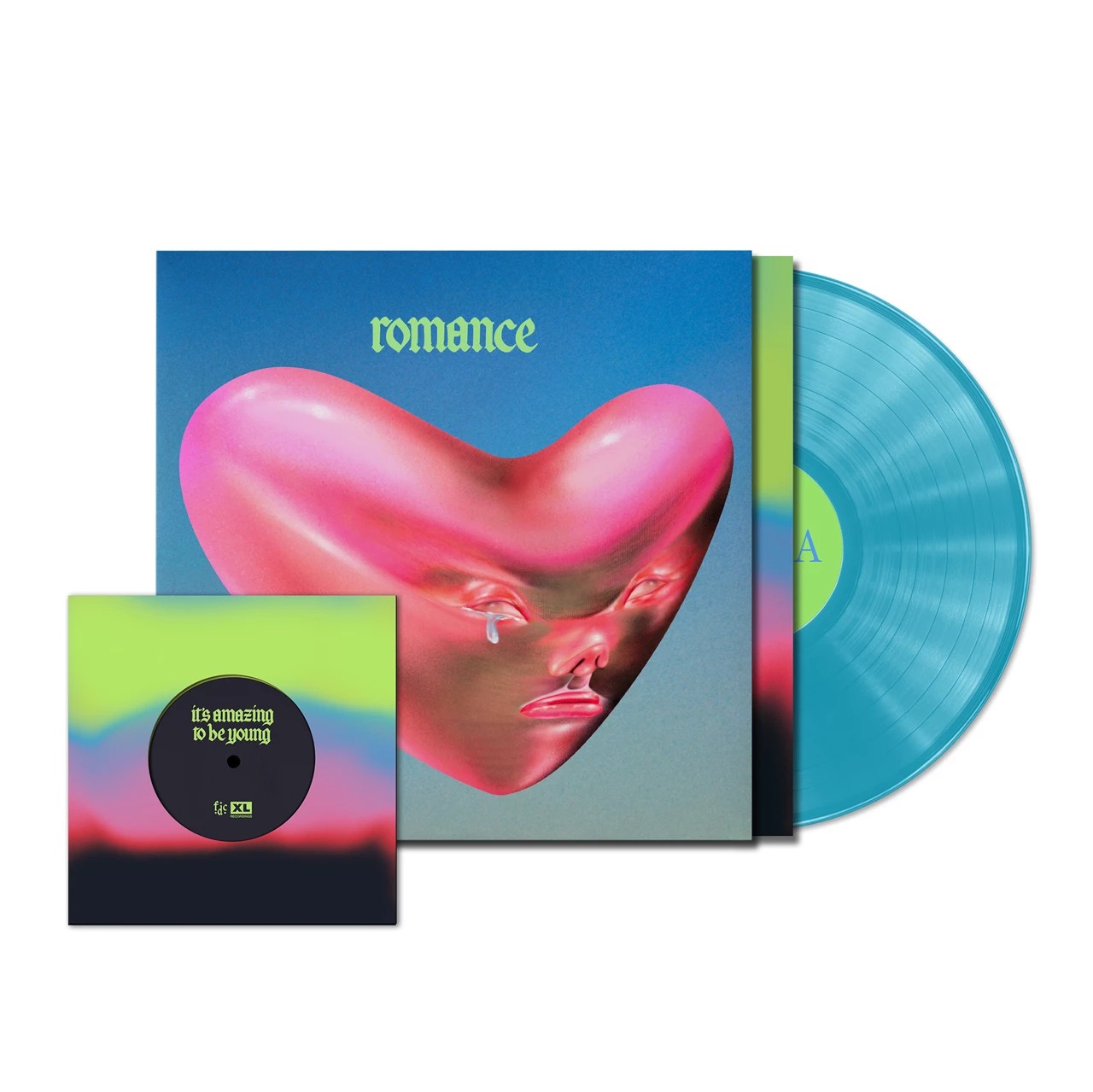 Fontaines D.C. Romance Limited Turquoise Blue Bonus Edition
