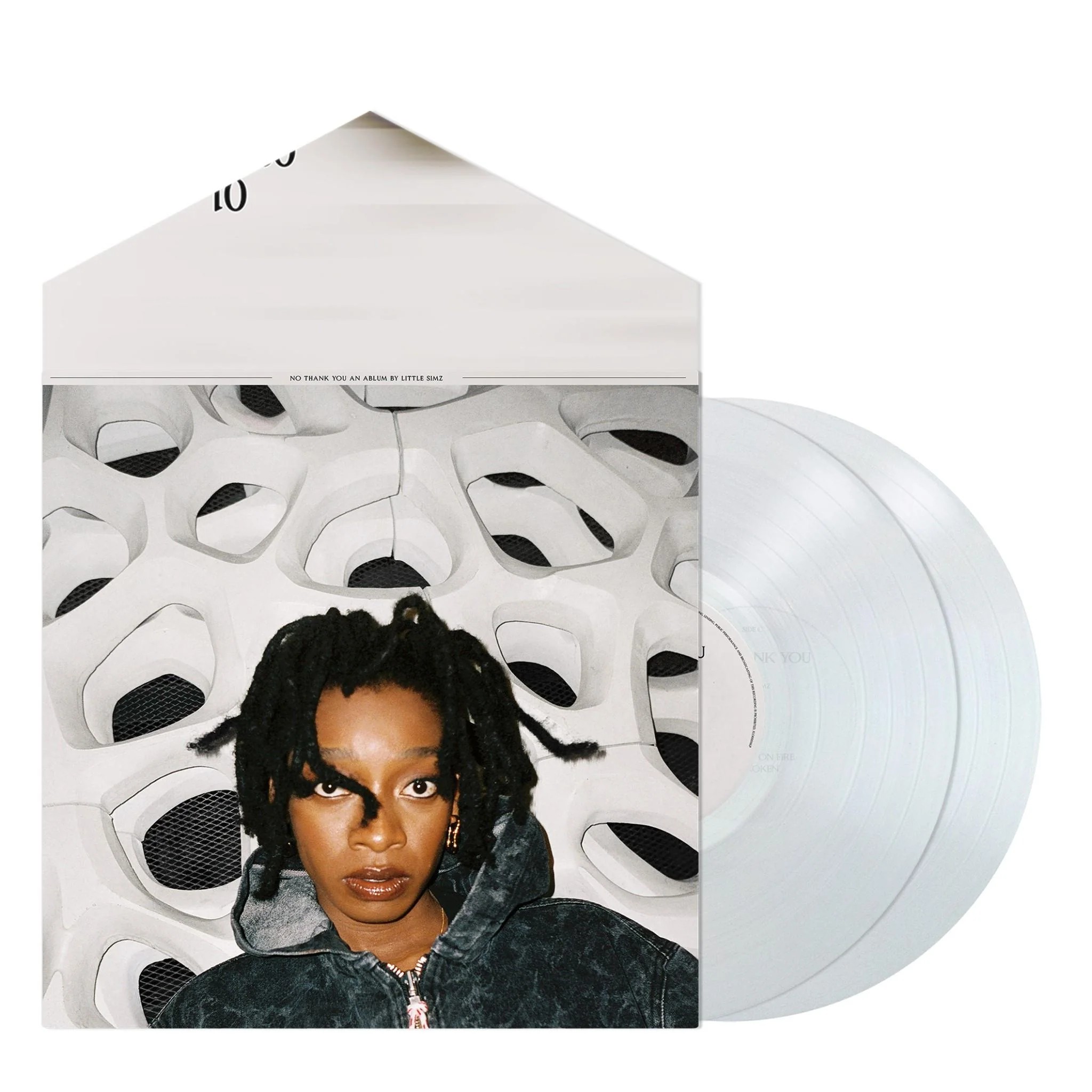 LITTLE SIMZ  No Thank You Clear Vinyl 