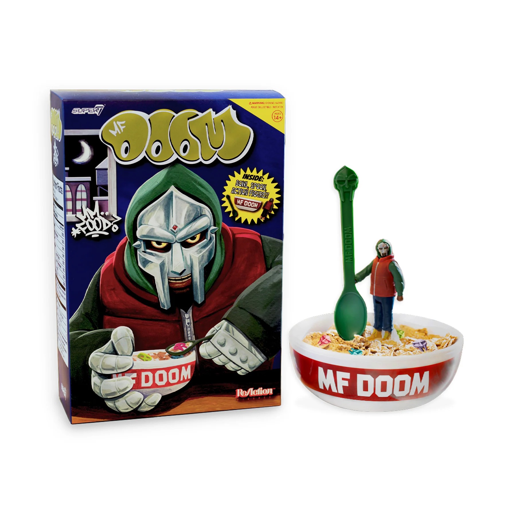 MF DOOM MM..Food 20th Anniversary ReAction Figure