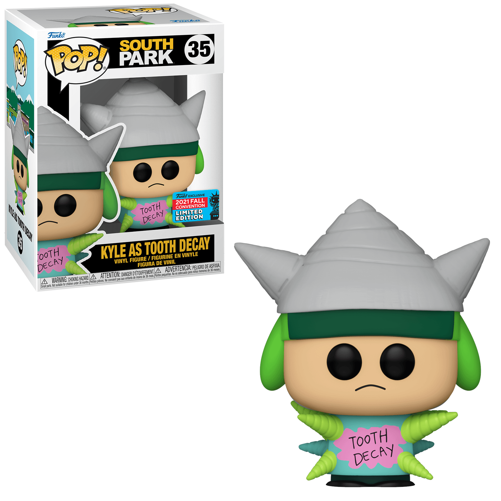 South Park #35 Kyle as Tooth Decay (Fall Convention Exclusive)