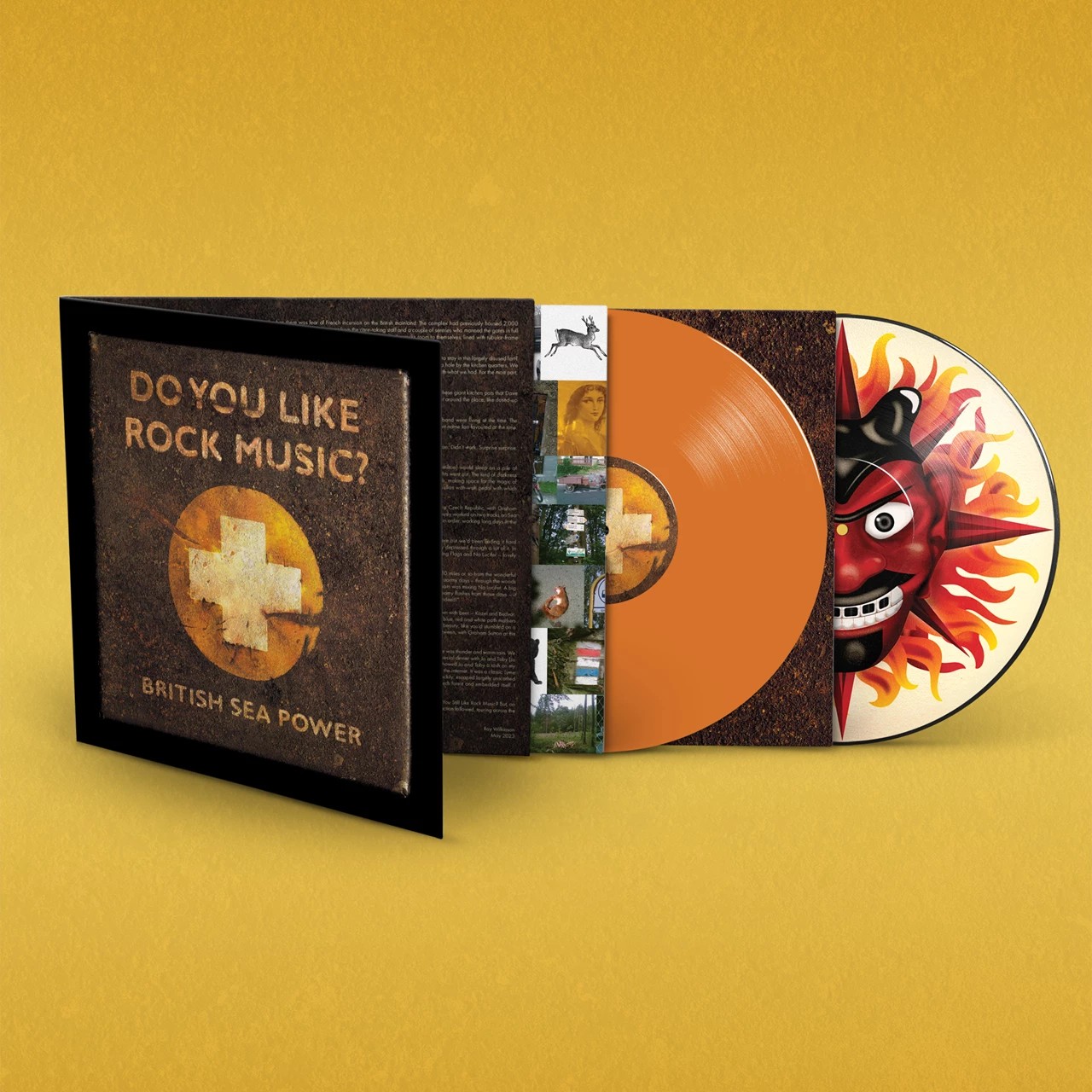 British Sea Power Do You Like Rock Music? - 15th Anniversary Edition Orange / Picture Disc 2LP