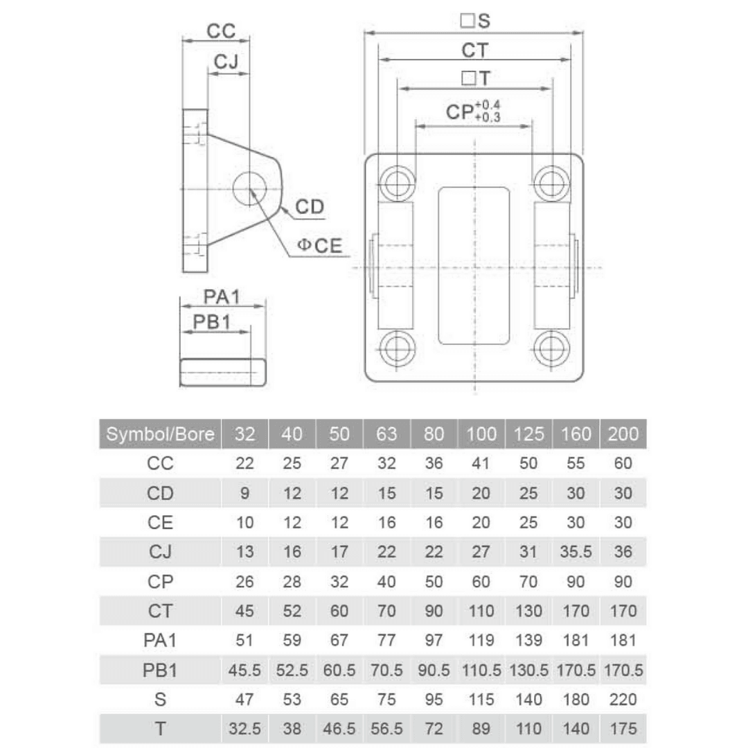 PİSTON EKLEM BAĞLANTISI ISO 6431