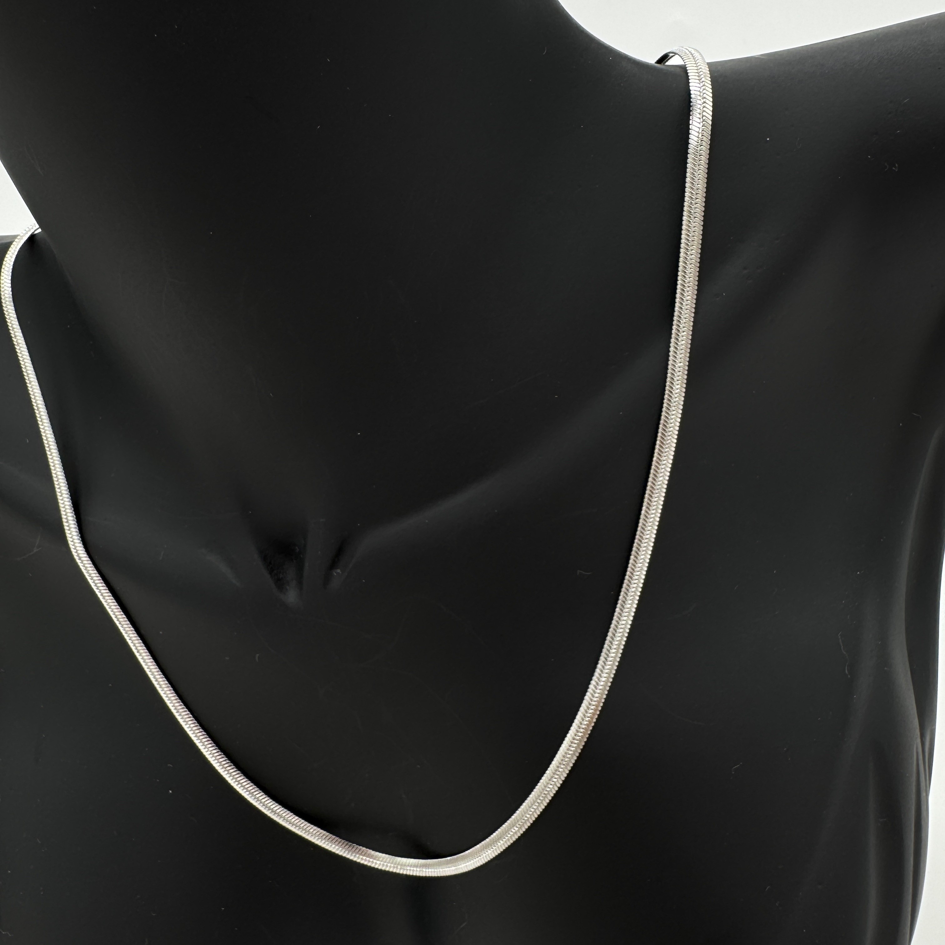Çelik İtalyan Zincir Unissex Silver Kolye 50cm - Silver