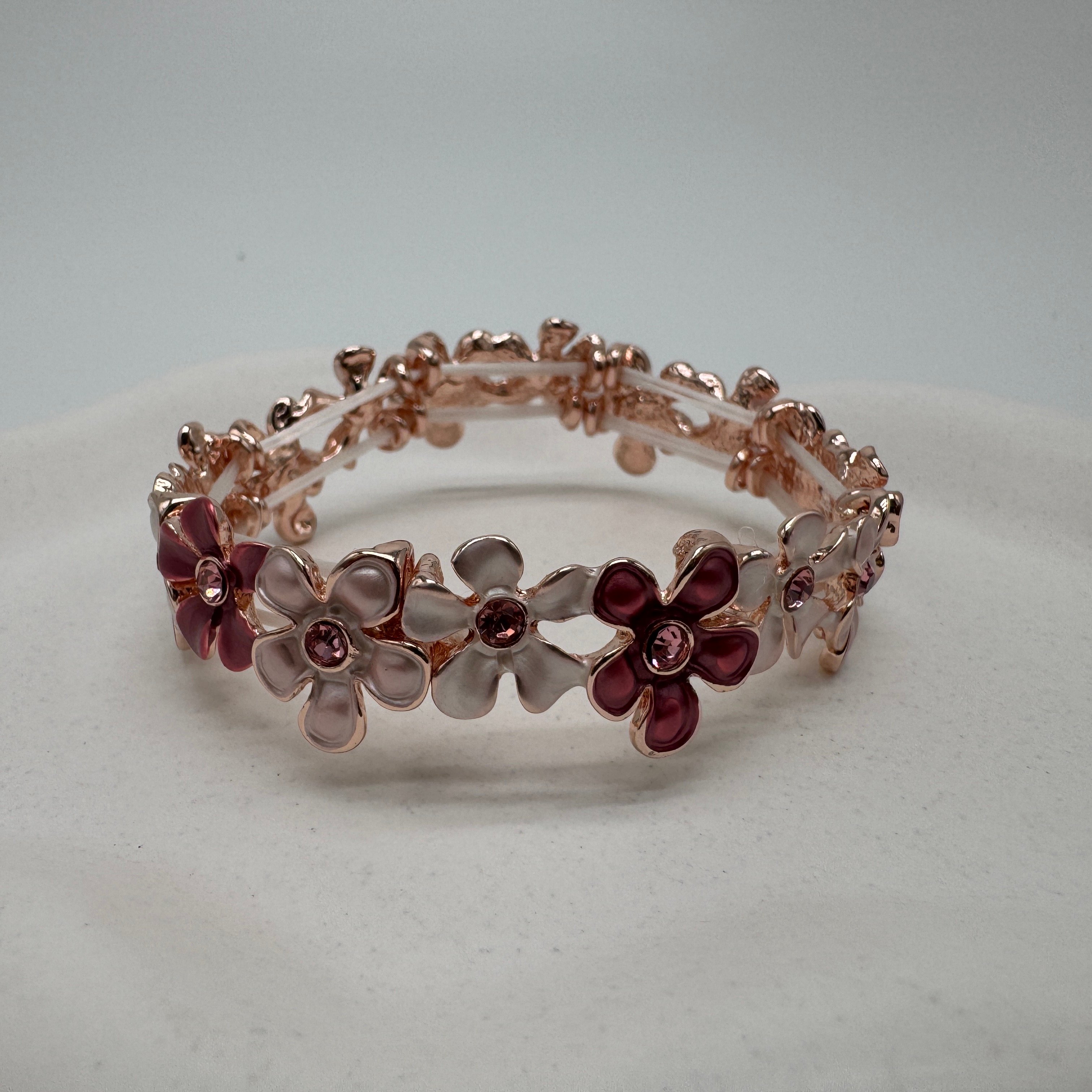 Divine Pulse Özel Seri Rose Bloom Kelepçe Bilezik - Rose