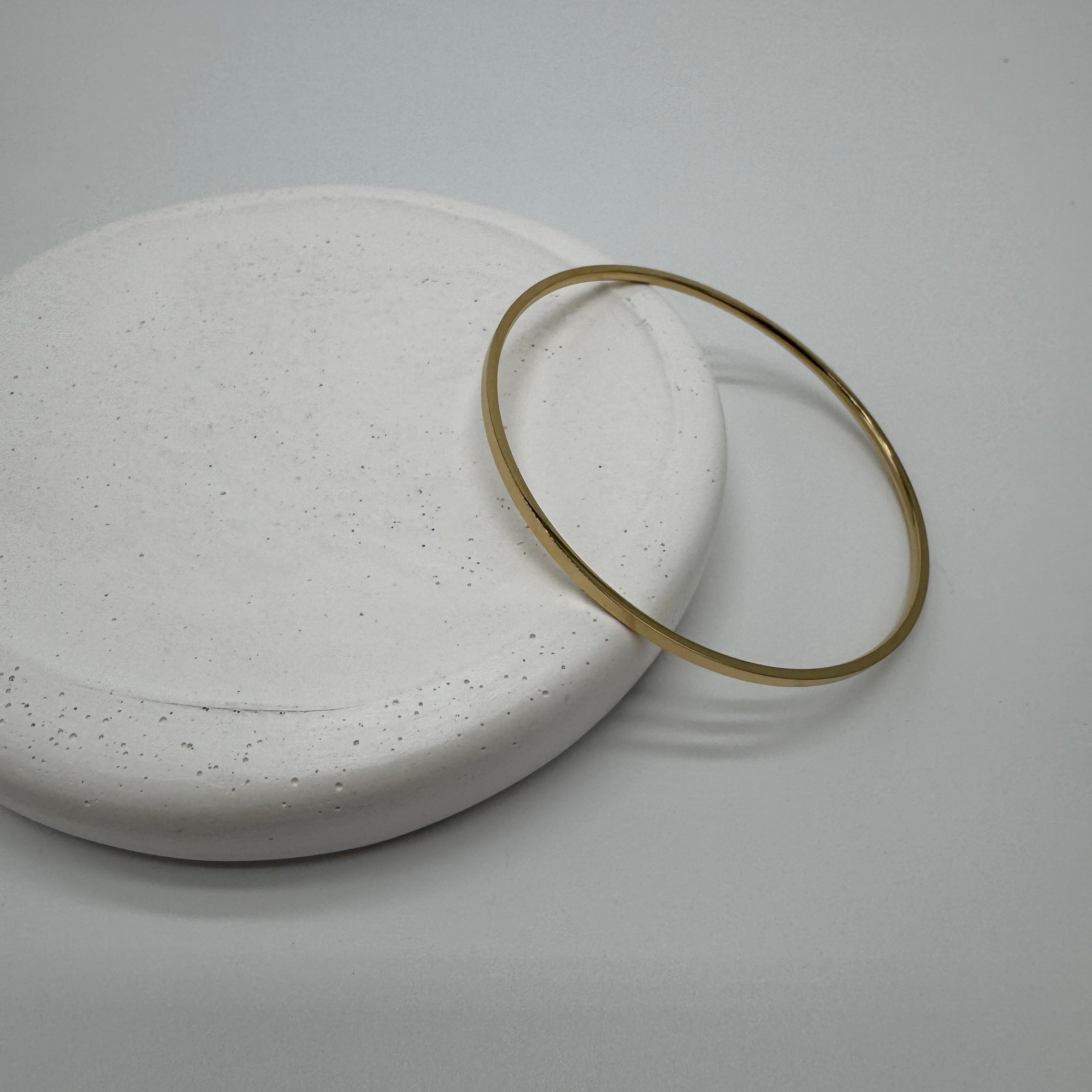 Çelik Ajda Model Bilezik 55 Cm - Gold