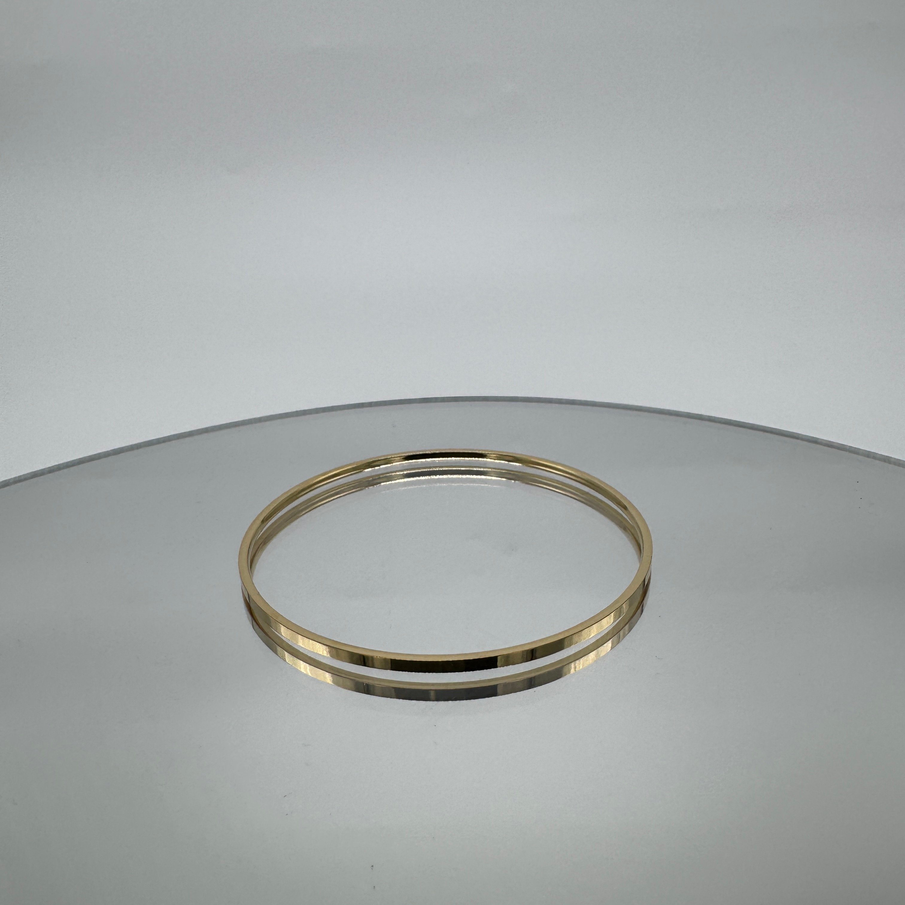 Çelik Ajda Model Bilezik 55 Cm - Gold